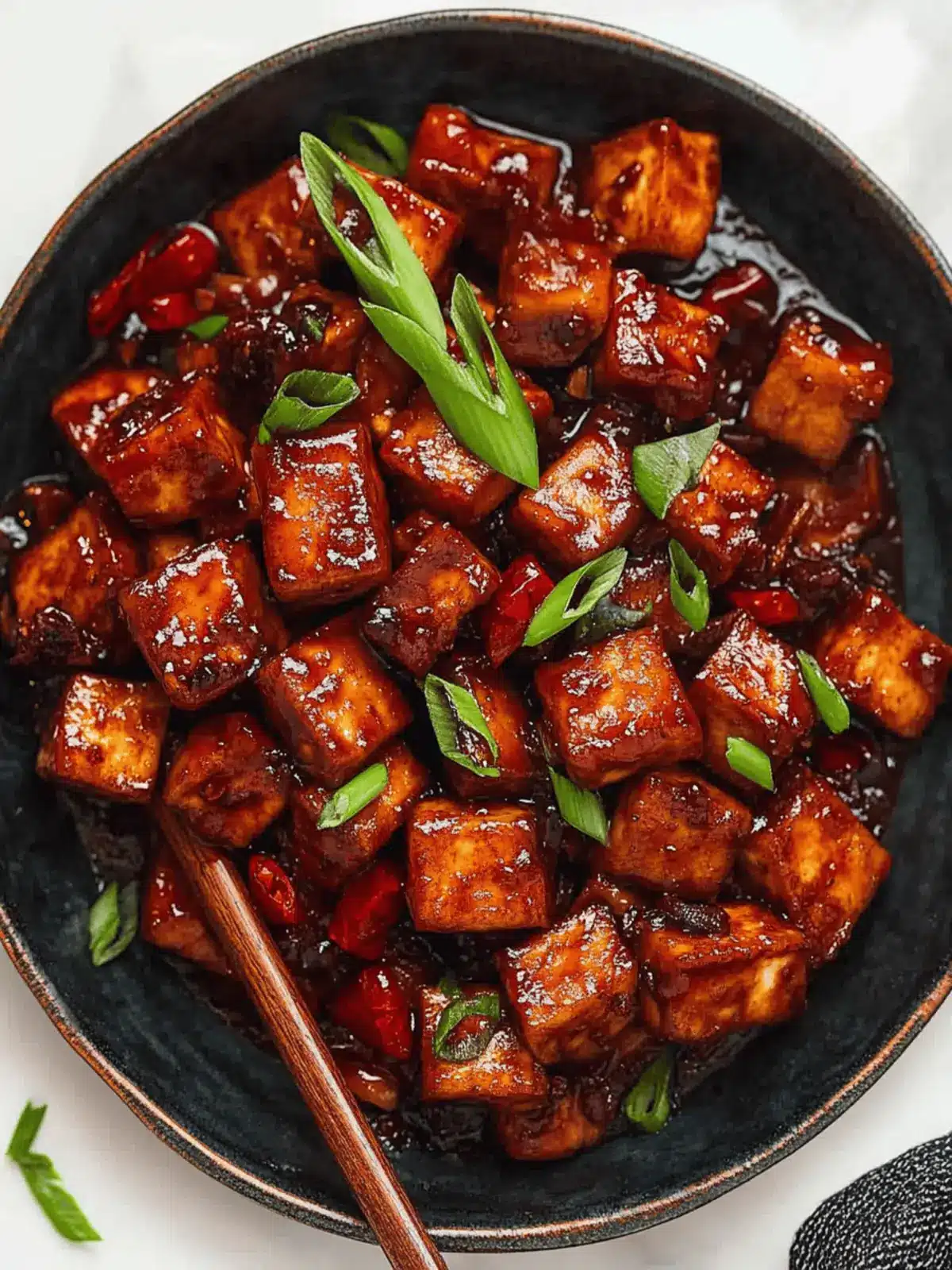 Crispy Szechuan Tofu