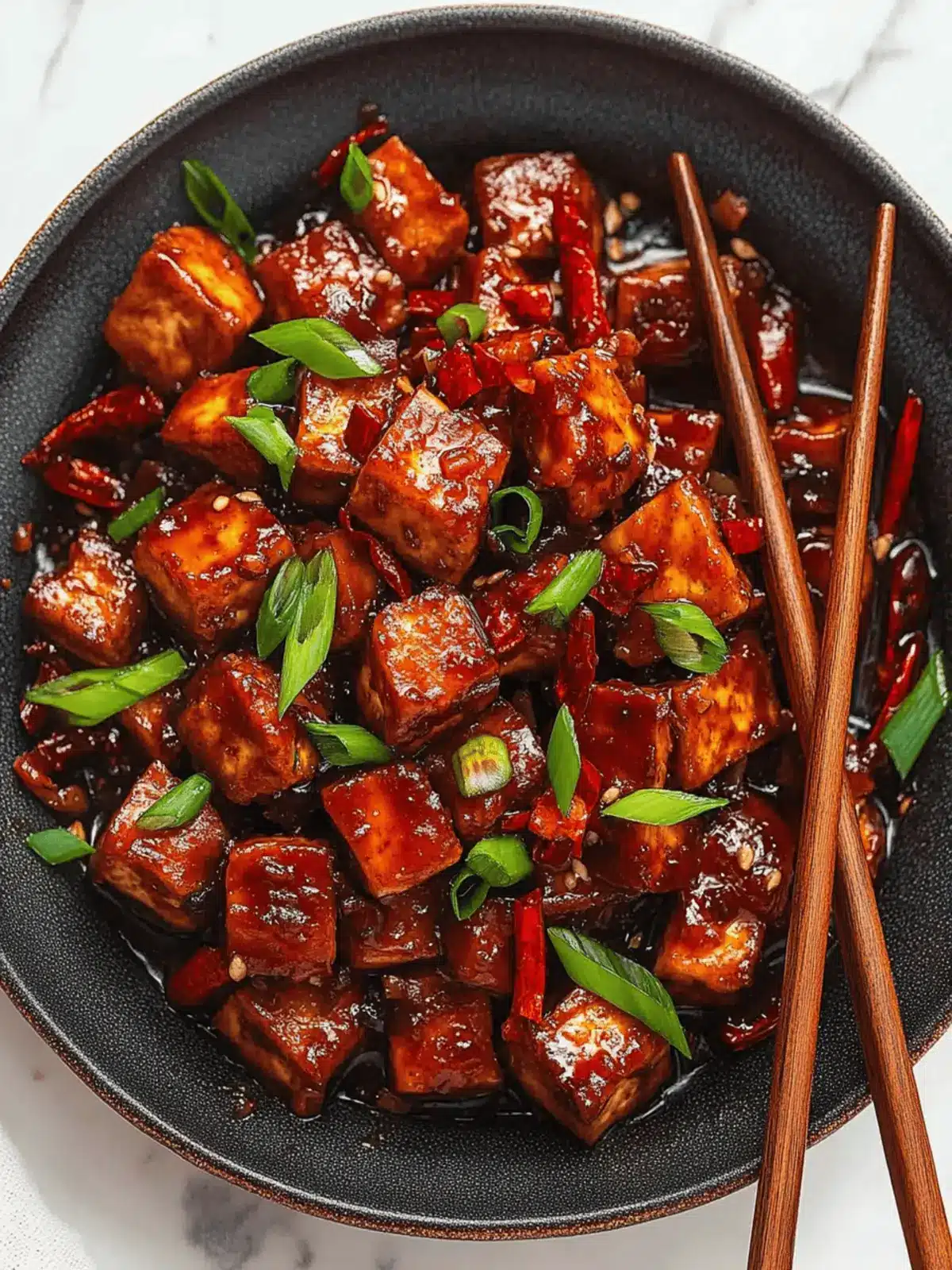 Crispy Szechuan Tofu with Veggies That Will Wow You 2 Crispy Szechuan Tofu