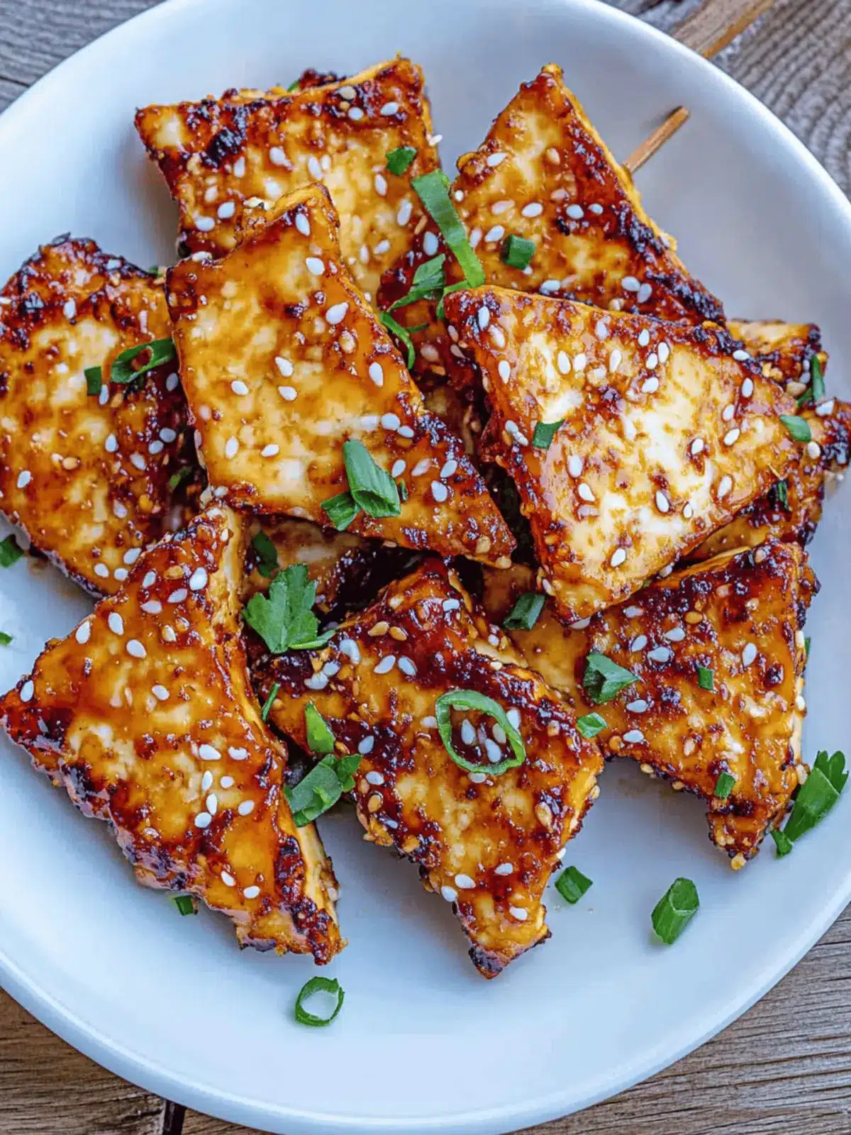 Crispy Sticky Tofu