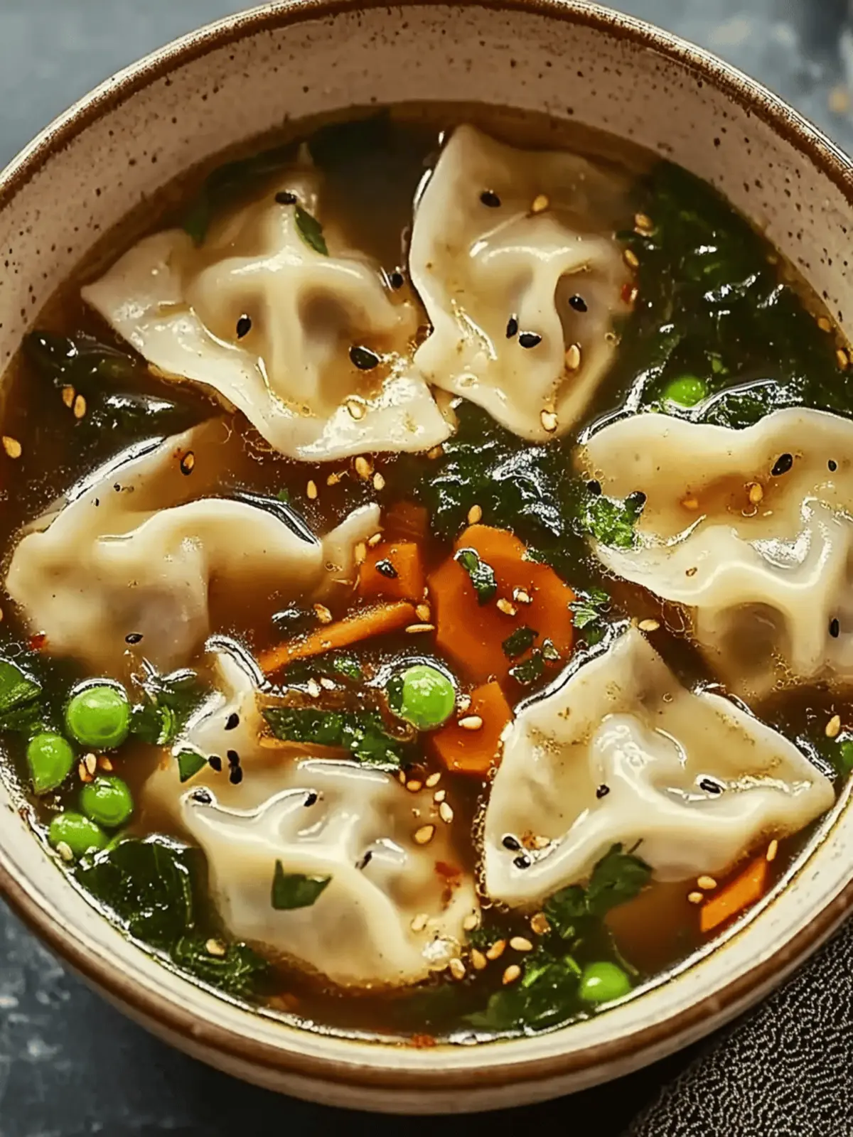 Potsticker Soup