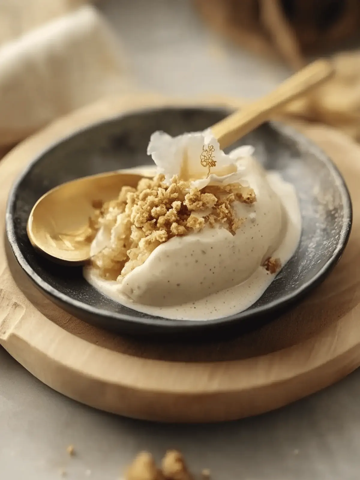 Double Jasmine & Burnt Honey Rice-Cream