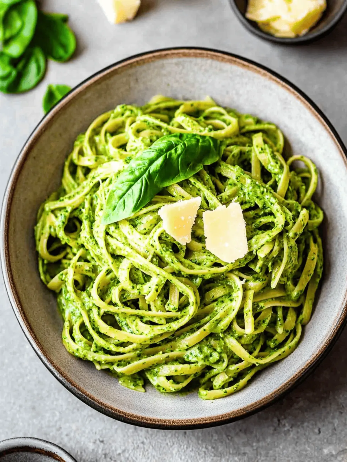 10-Minute Spinach Pasta Sauce