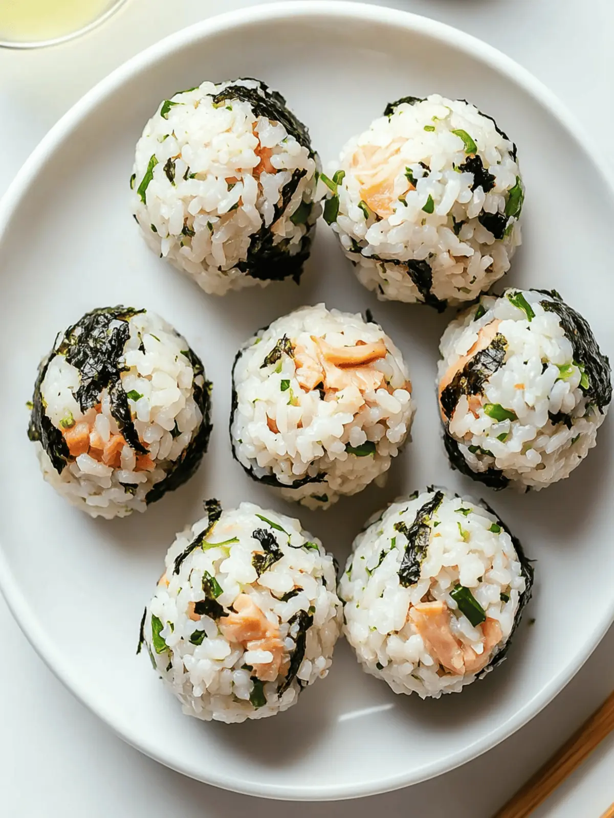 Easy Tuna Rice Balls