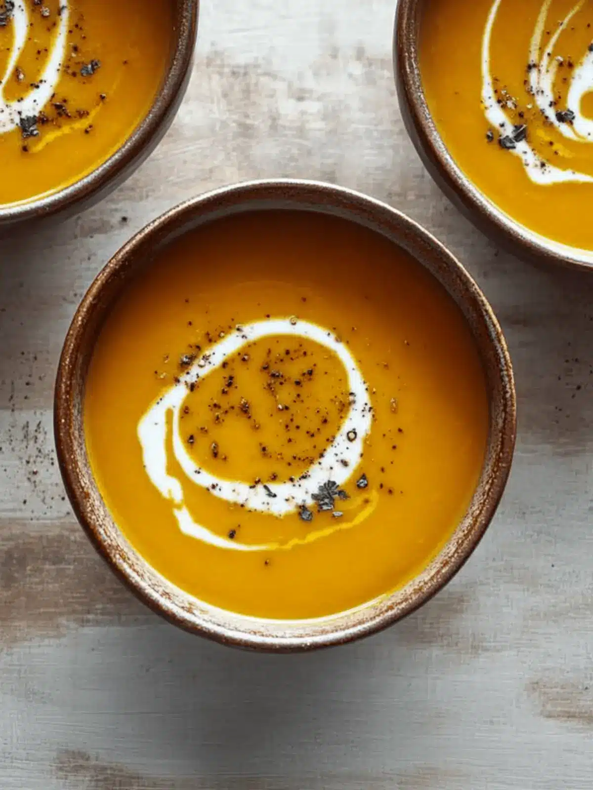 Creamy Pumpkin Soup with Rosemary That Embraces Fall Flavors 2 Pumpkin Soup