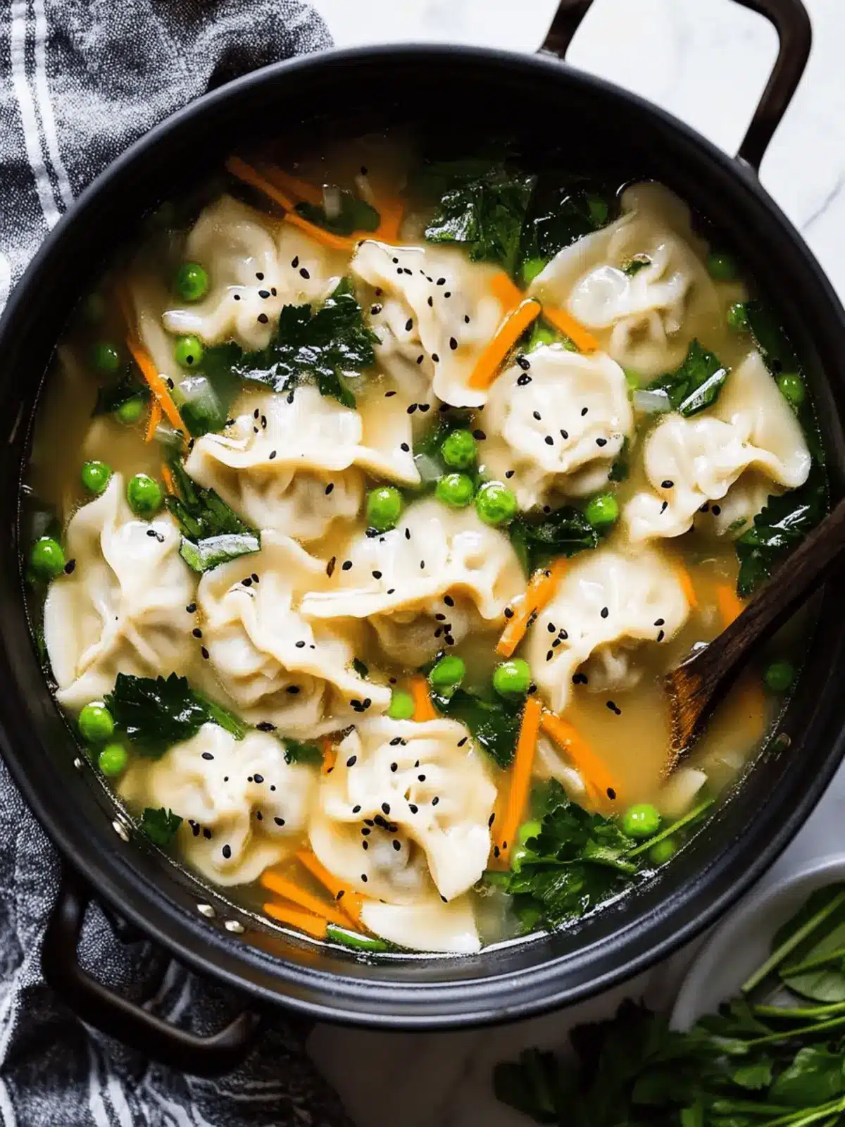 Easy Dumpling Soup