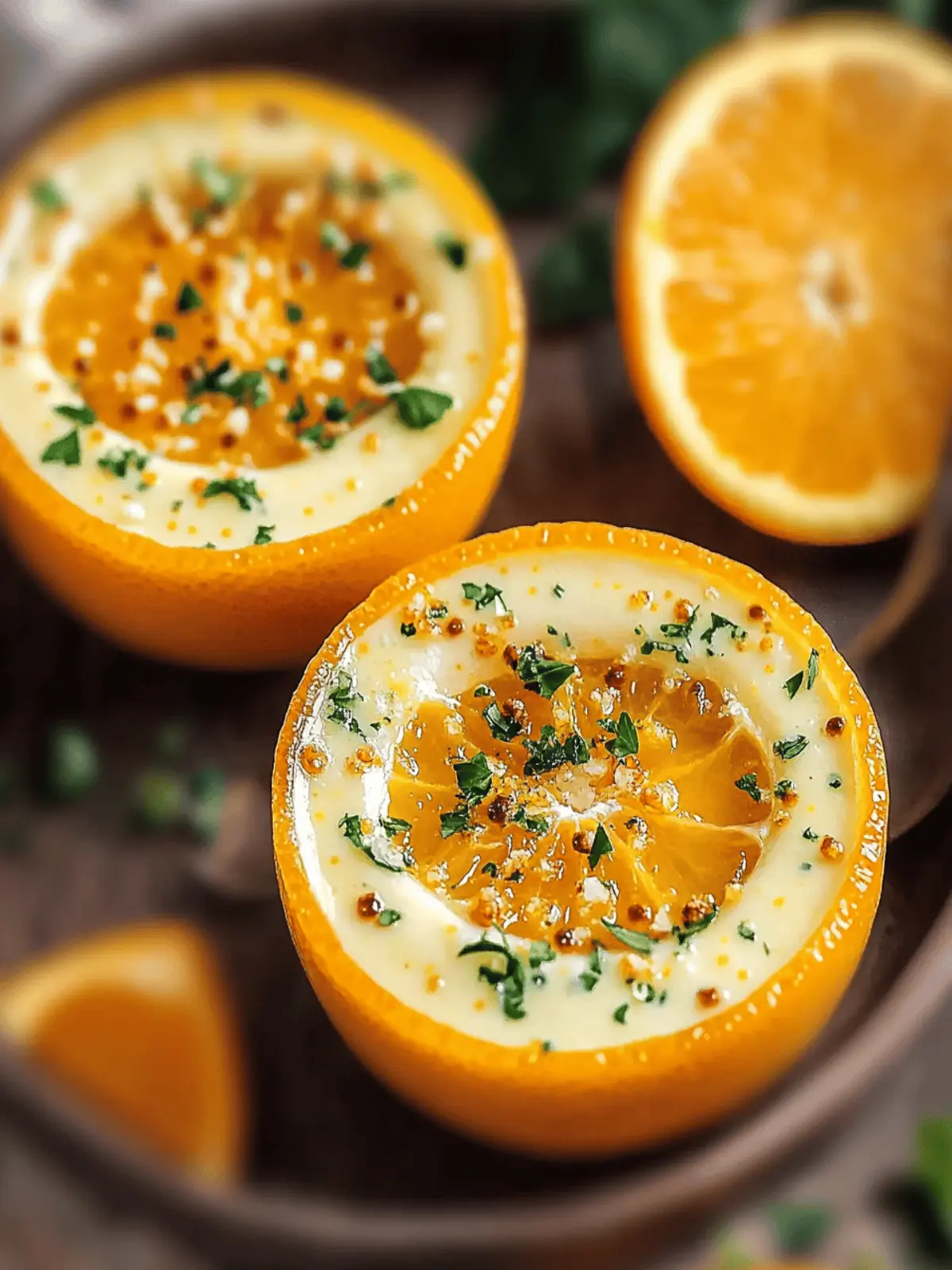 Zesty Orange Makhana Pudding
