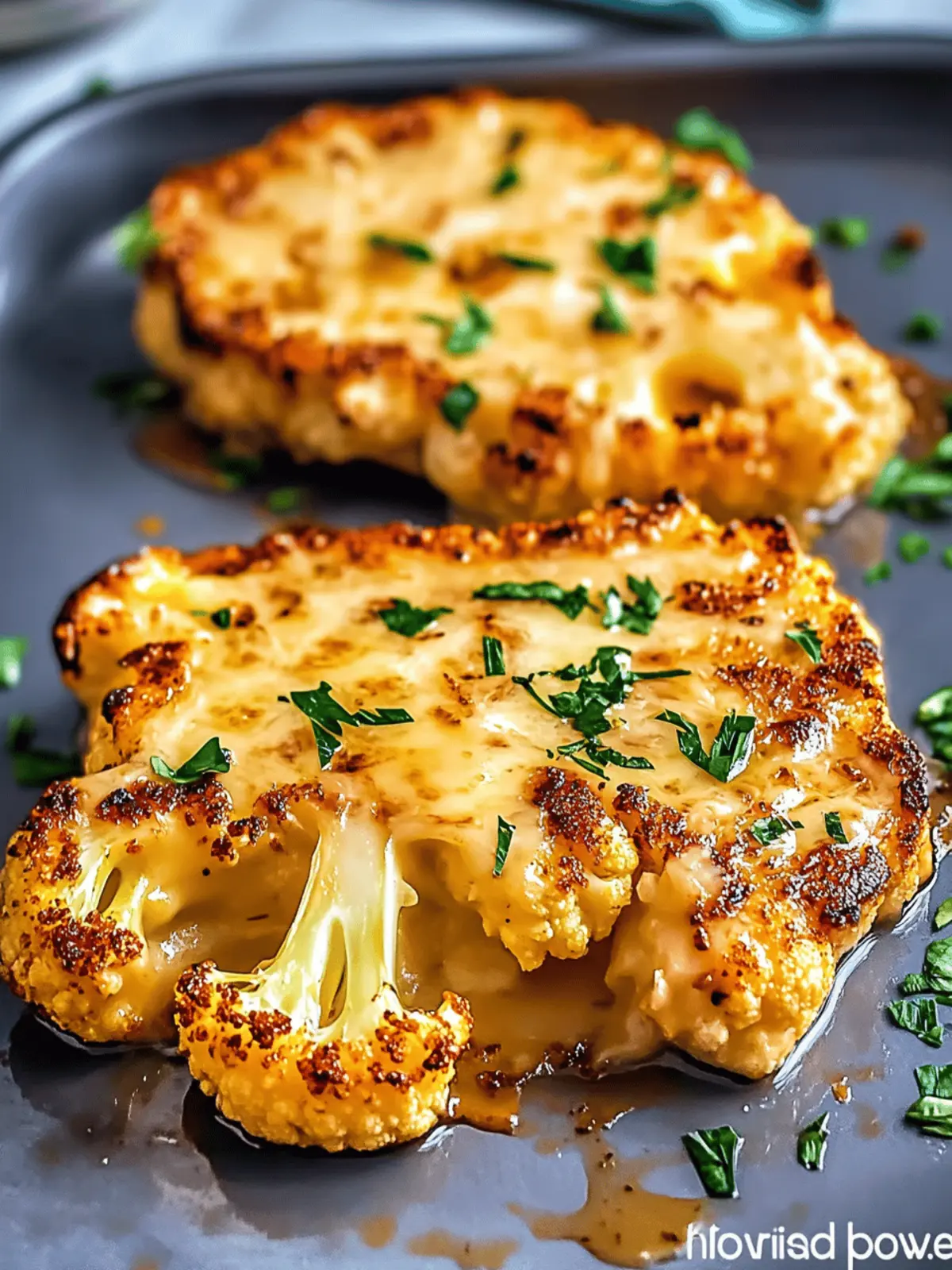 Cheesy Cauliflower Steak