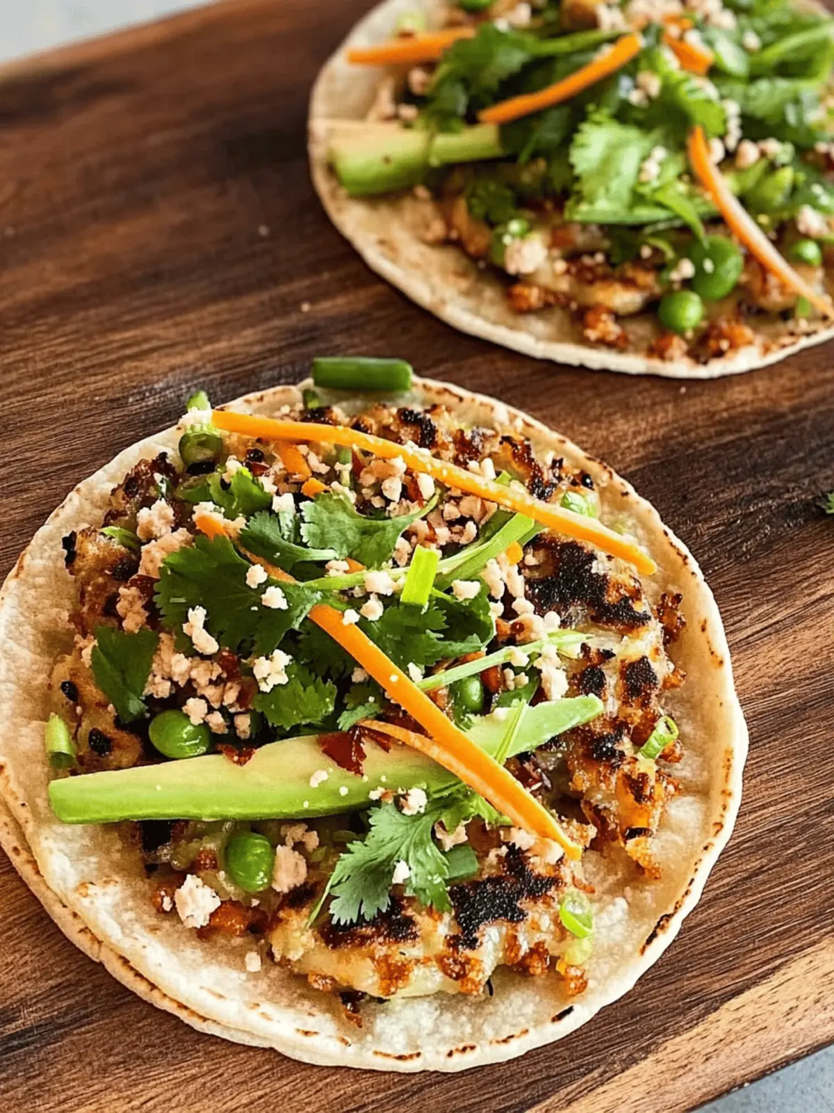 Smash Dumpling Tacos