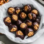 Healthy Peanut Butter Pretzel Bites