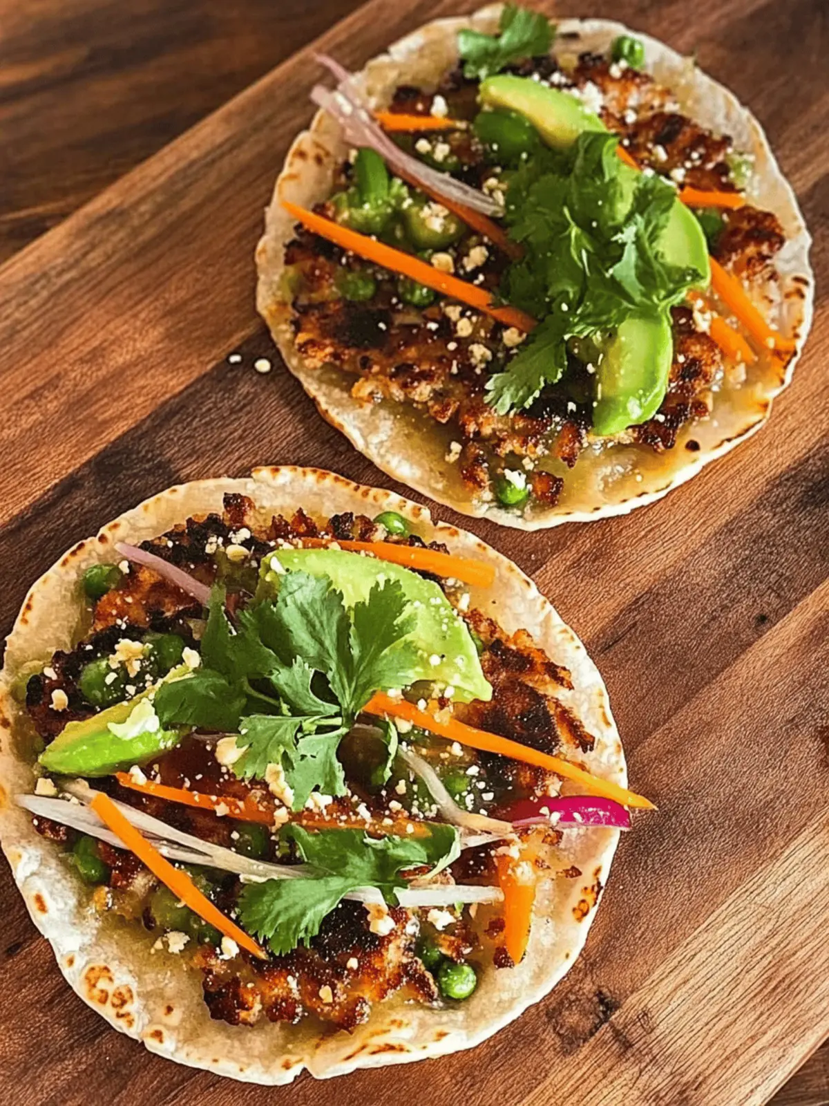 Smash Dumpling Tacos