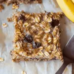 Banana Oatmeal Bars
