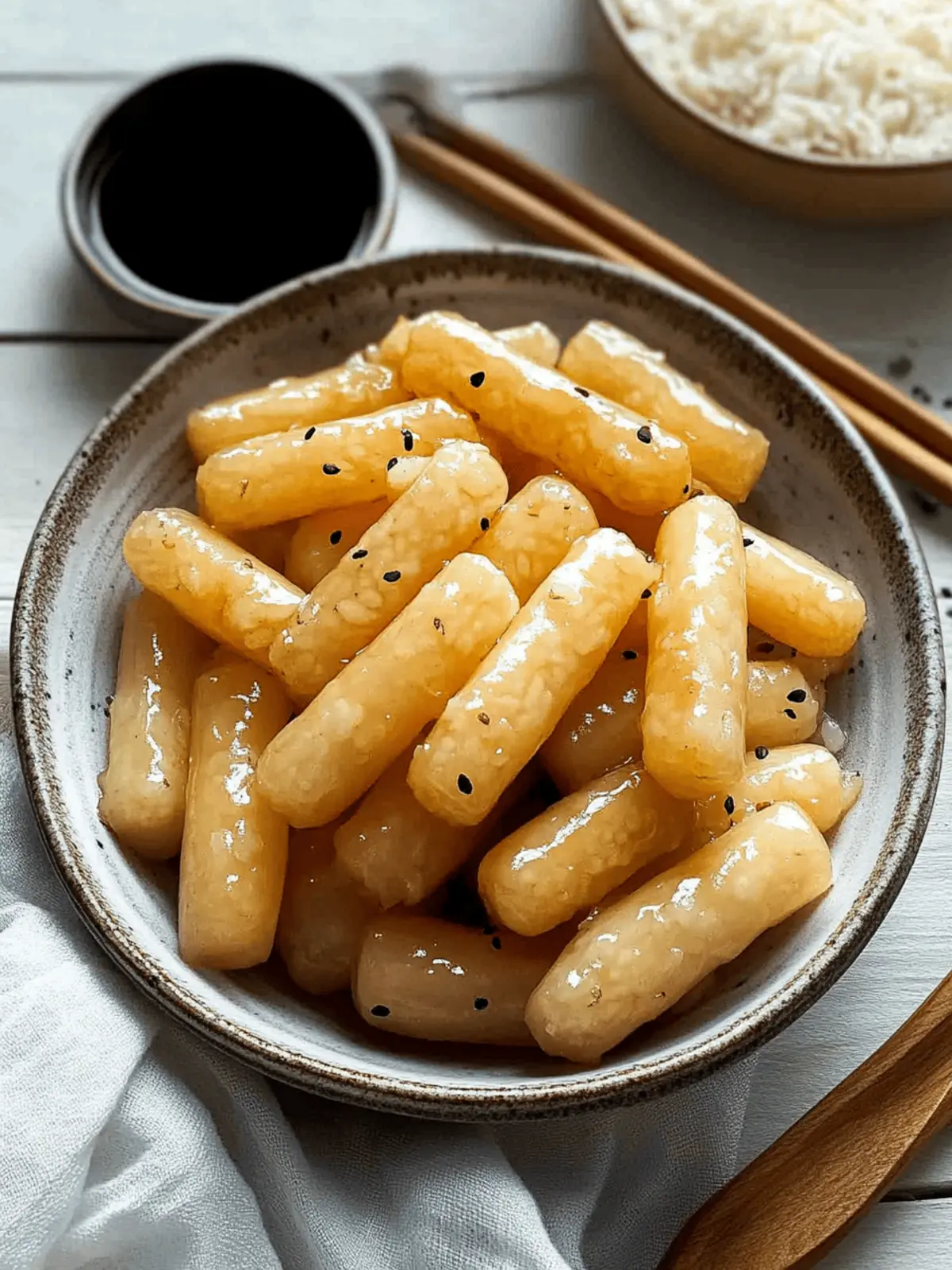Honey Butter Rice Cakes