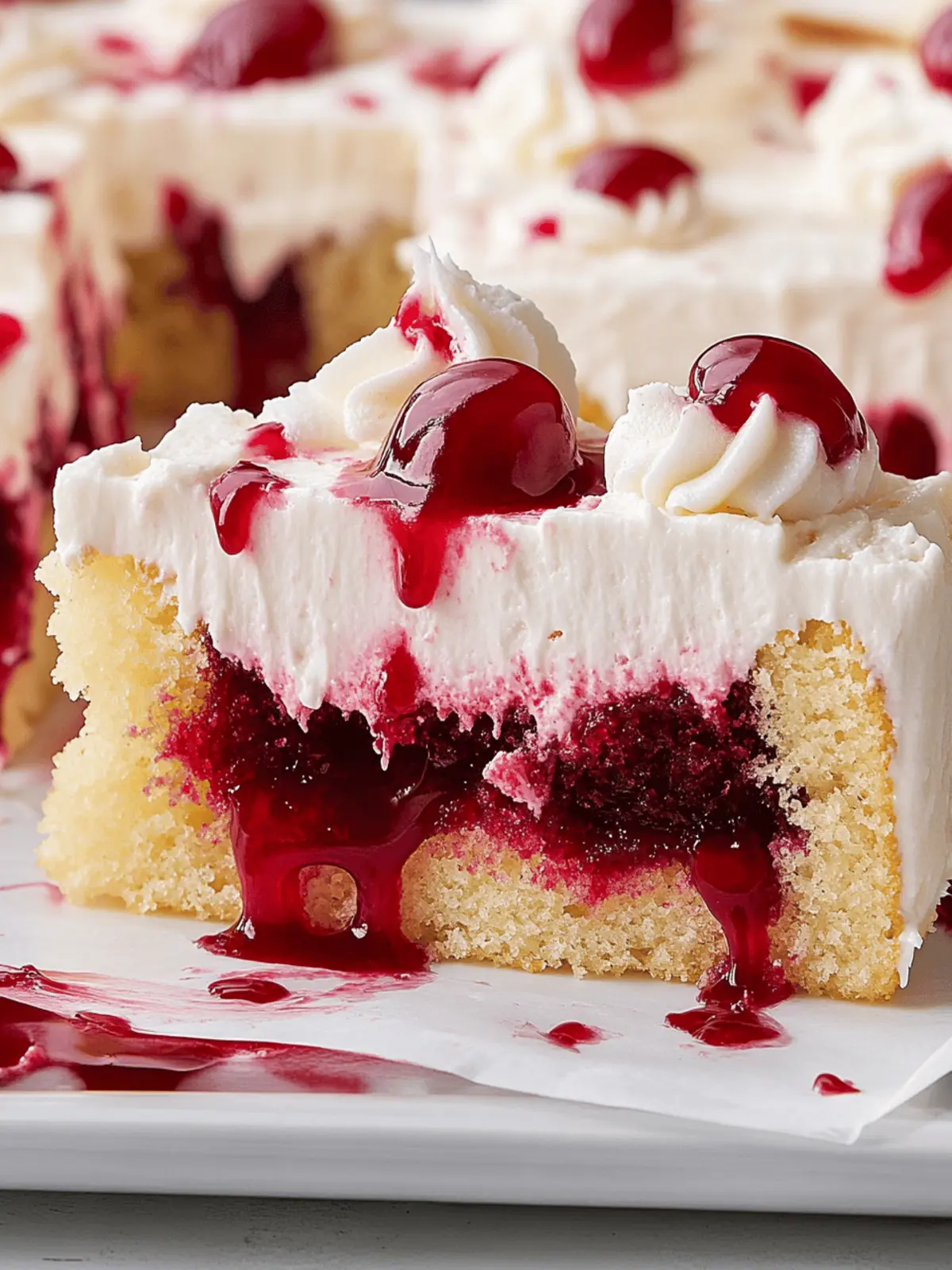 Vampire Poke Cake