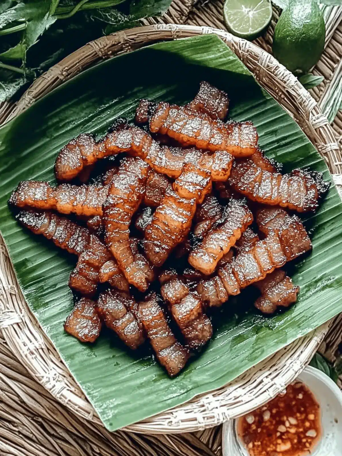 Crispy Authentic Moo Dad Deaw