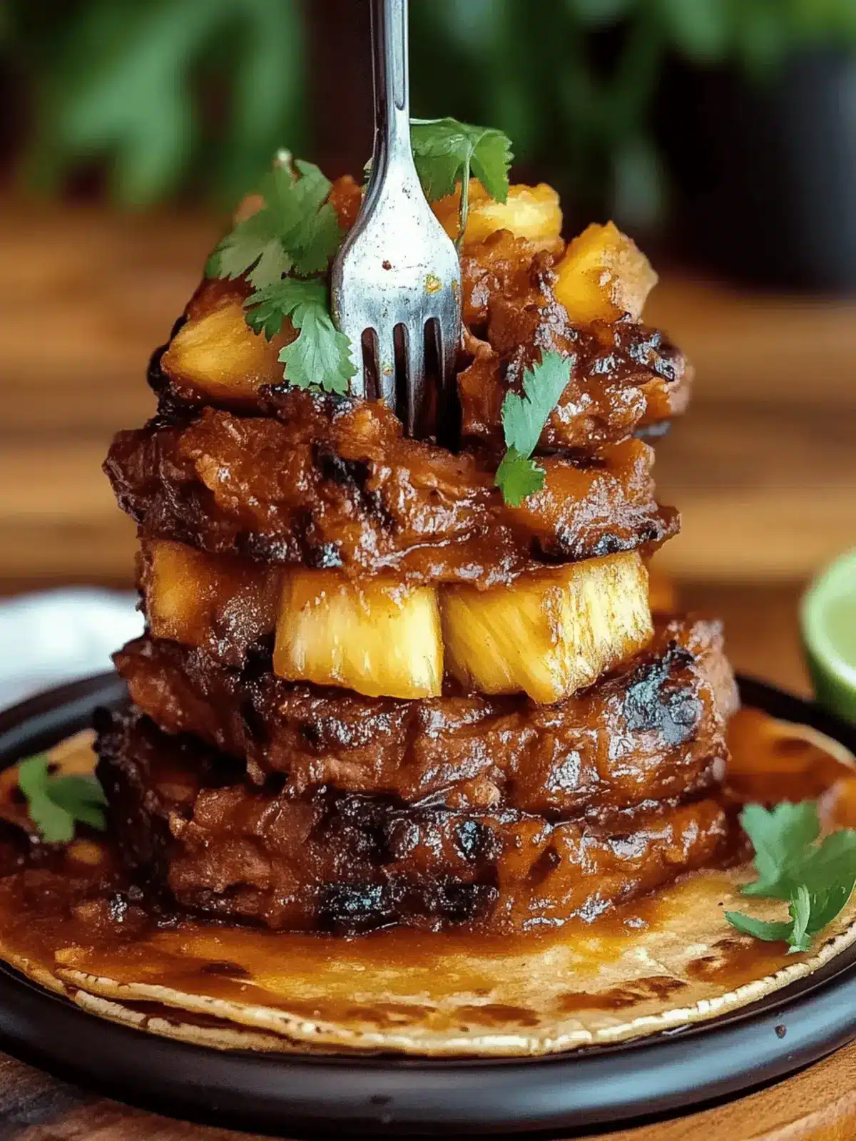 Al Pastor Tacos with Pineapple