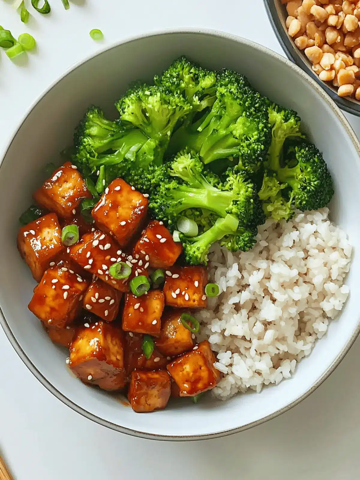 Sticky Tofu Bowl