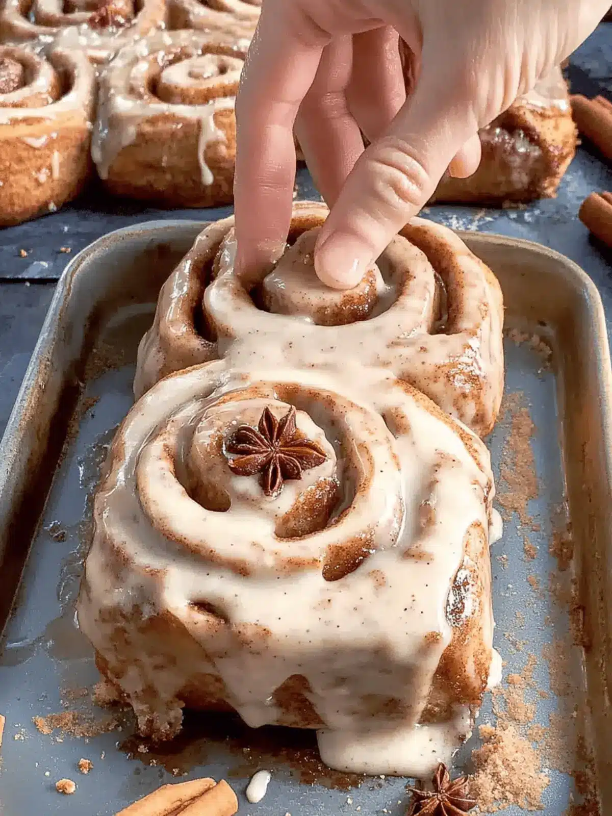 Chai Cinnamon Rolls