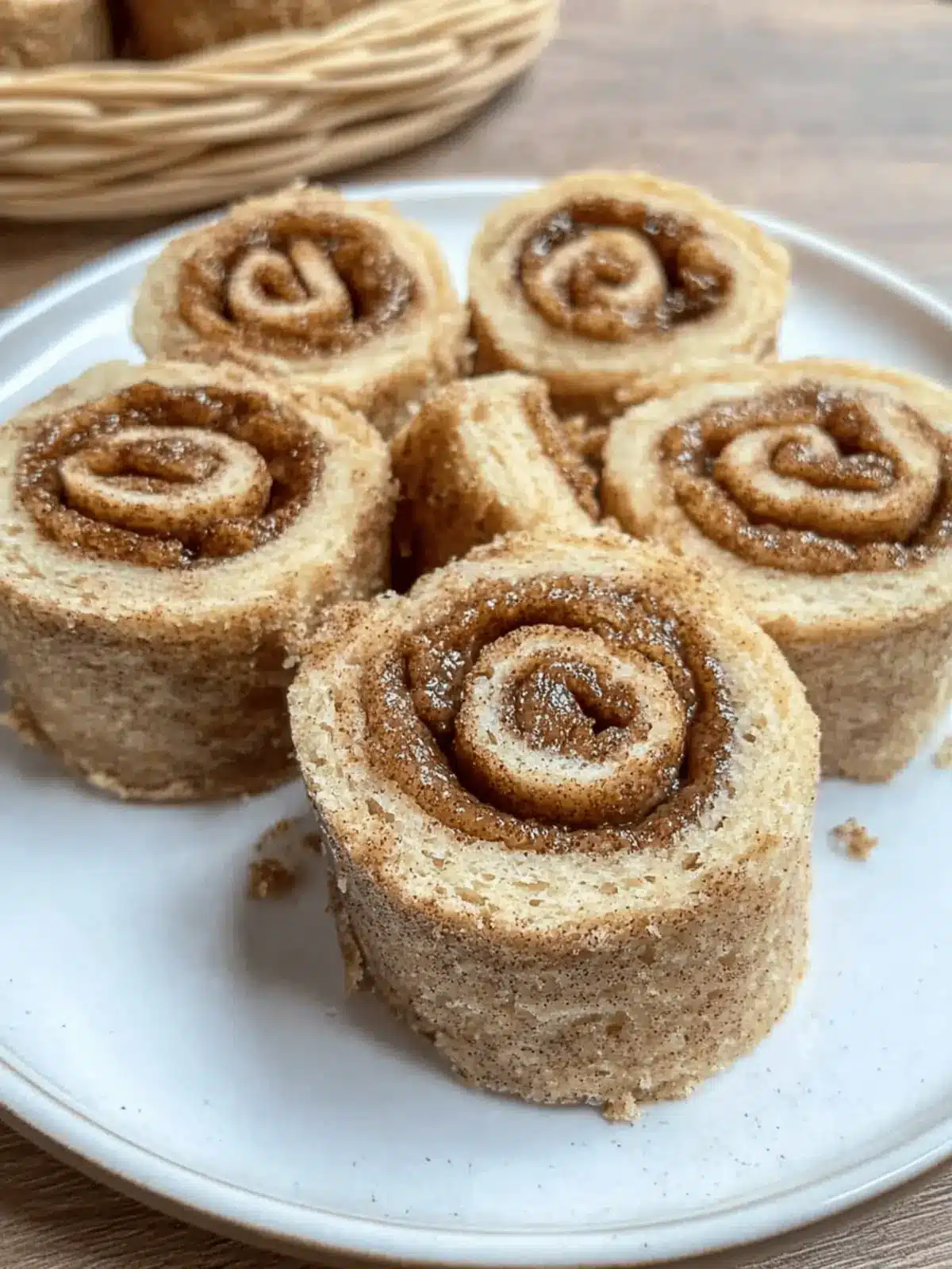 No Bake Vegan Cinnamon Rolls