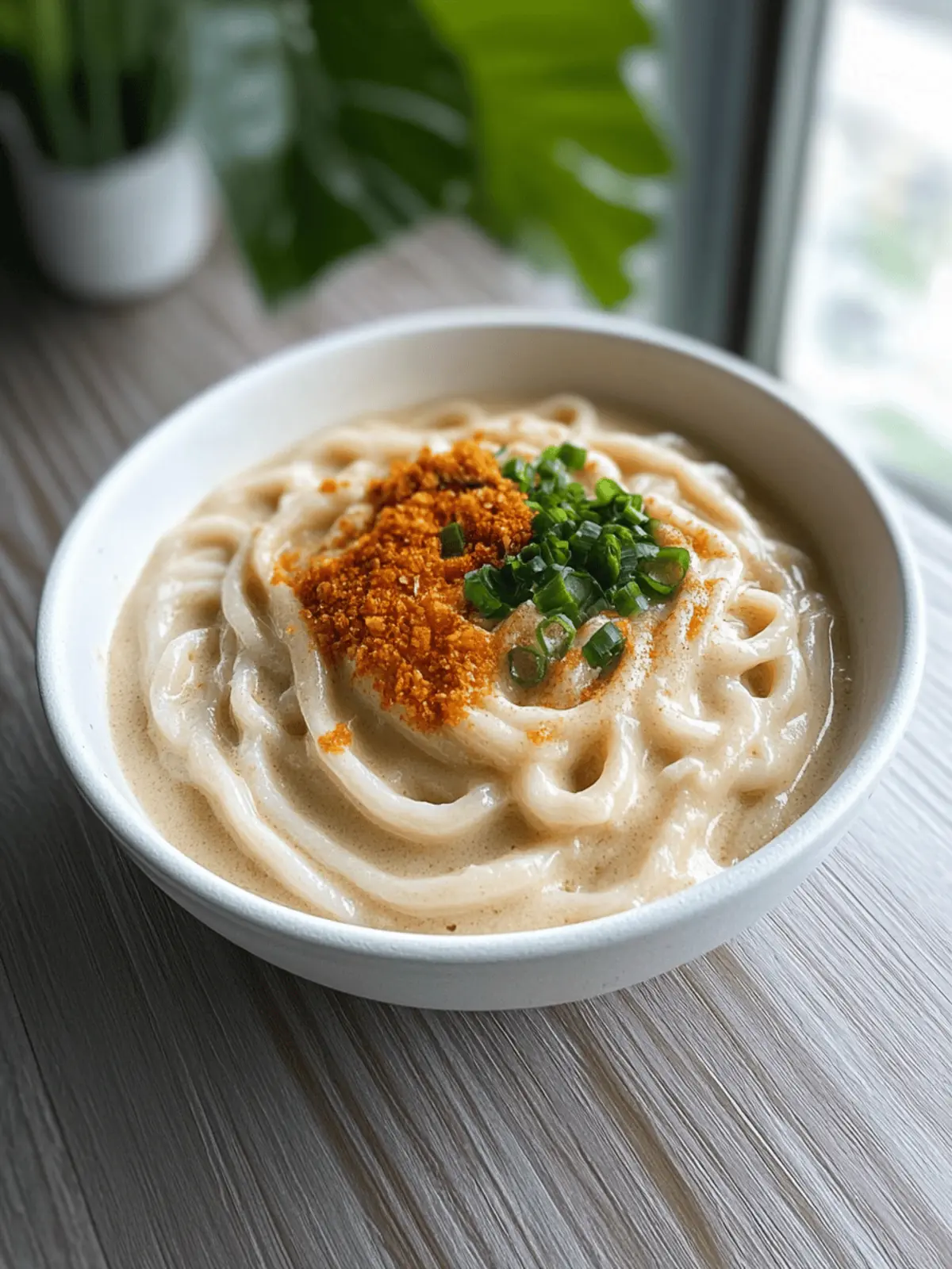 Creamy Uni Udon