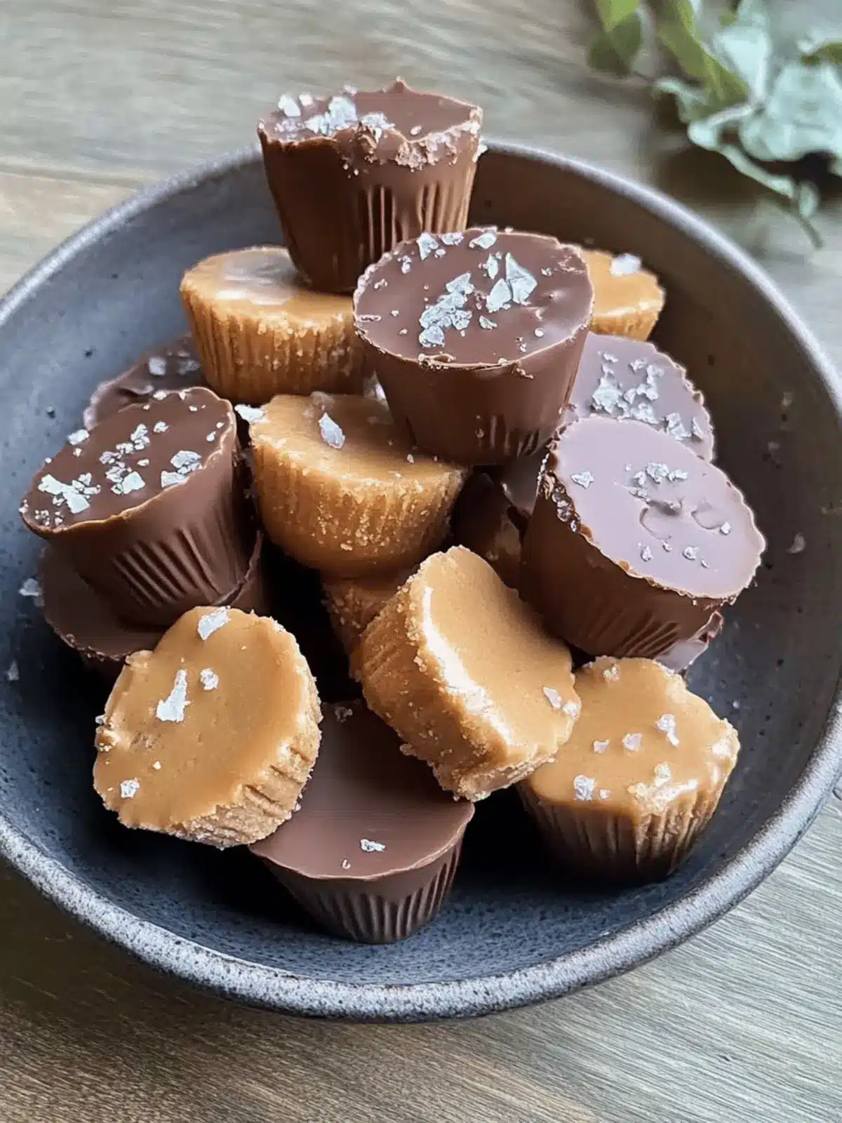 Healthy Twix Cups (Vegan)