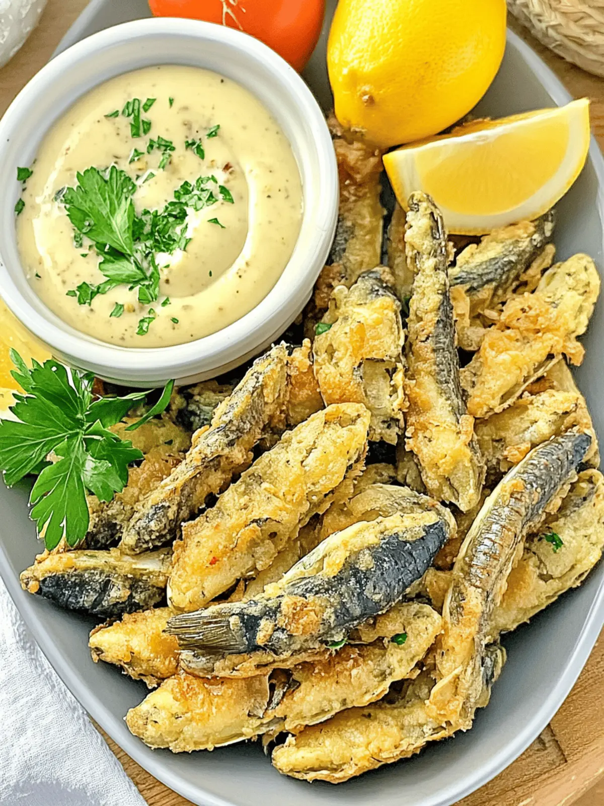 Spanish-Style Fried Sardines