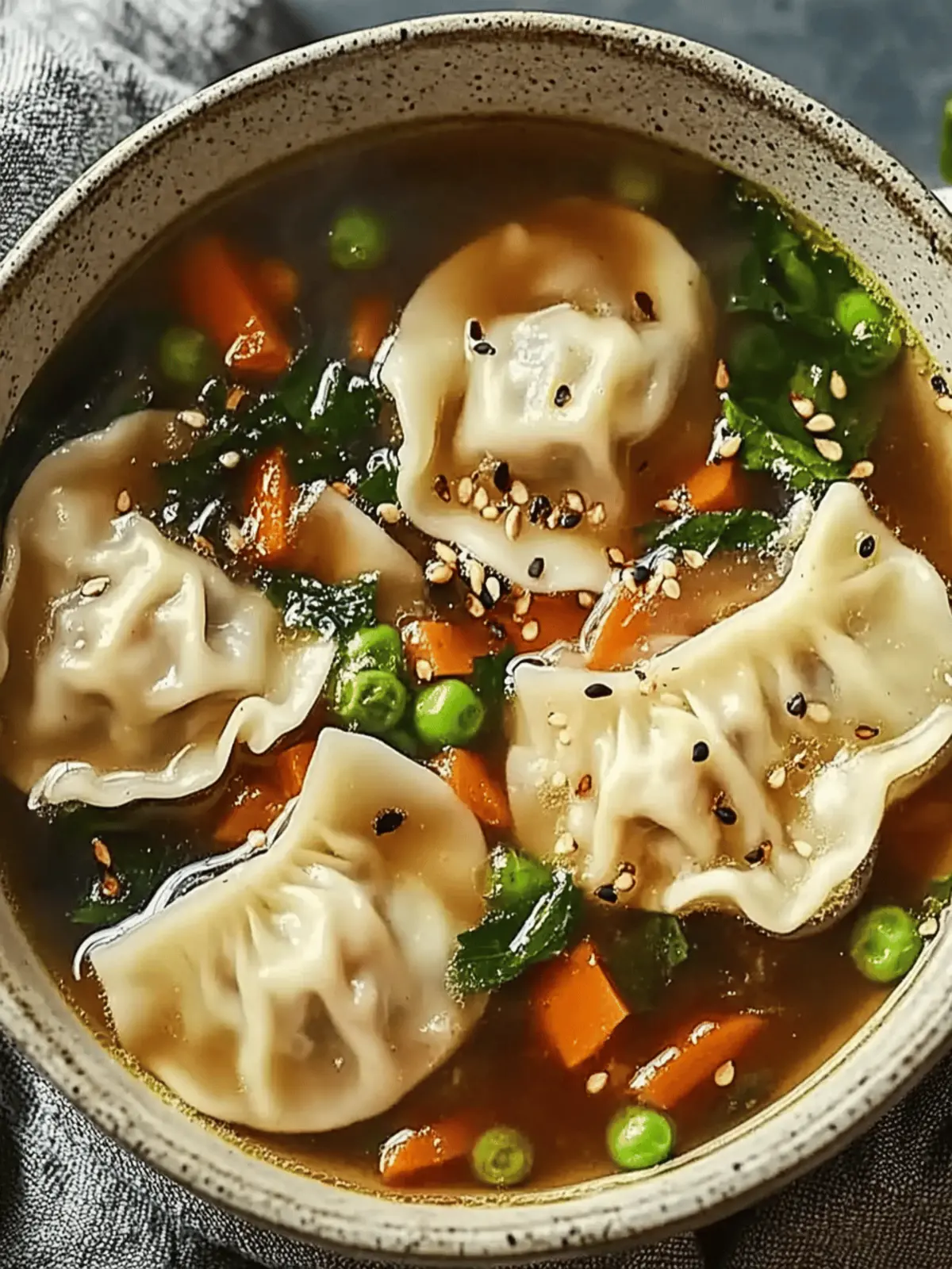 Potsticker Soup