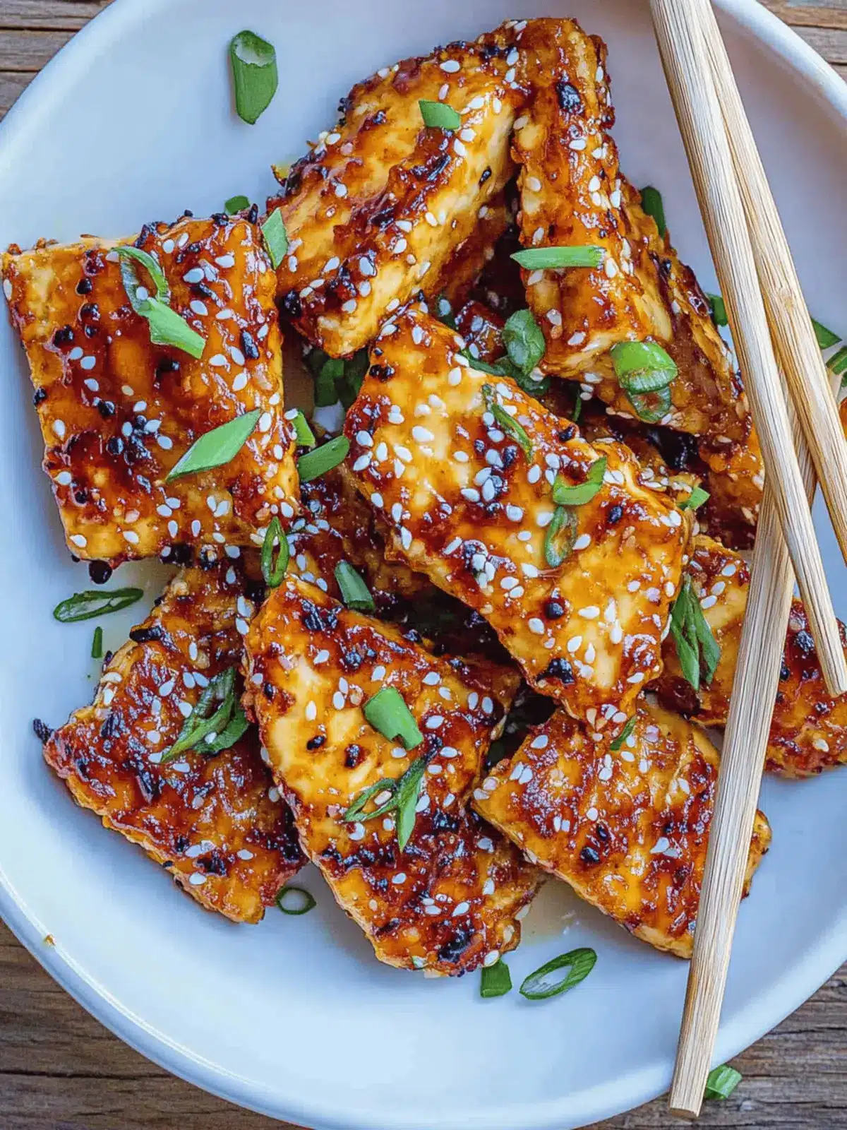 Crispy Sticky Tofu
