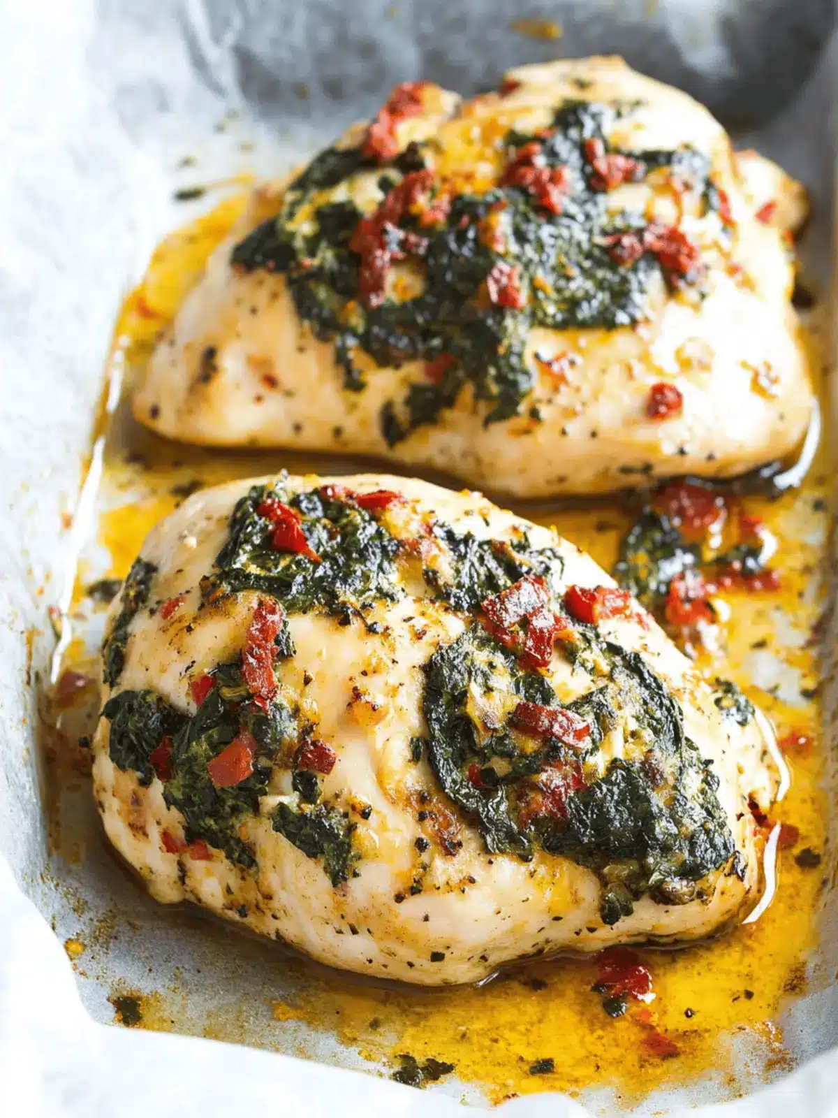 Savory Spinach Stuffed Chicken That's a Low Carb Winner 3 Spinach Stuffed Chicken