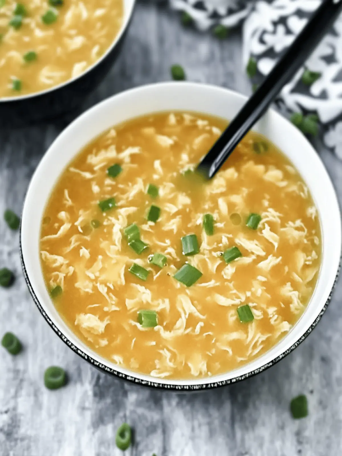 Low Carb Egg Drop Soup