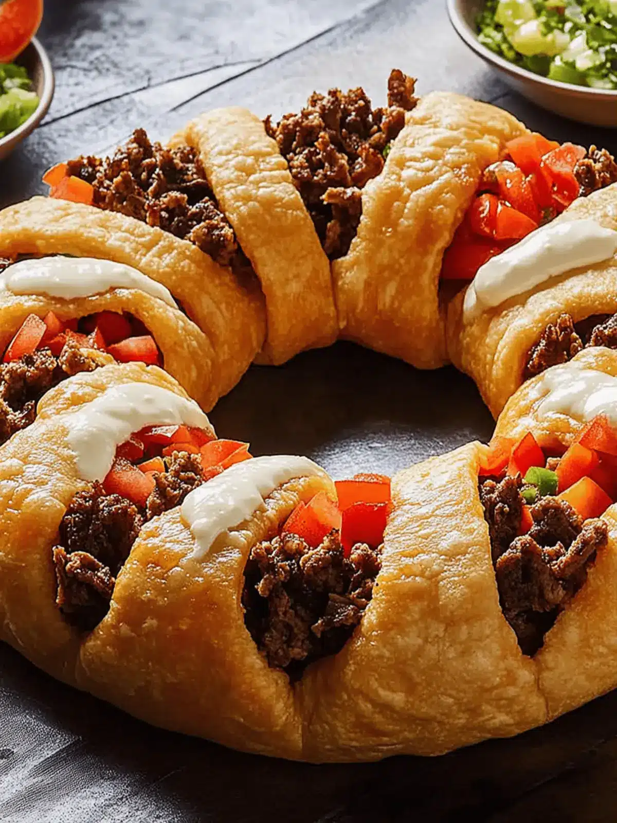 Creepy Delicious Spider Taco Ring for Halloween Fun 4 Spider Taco Ring