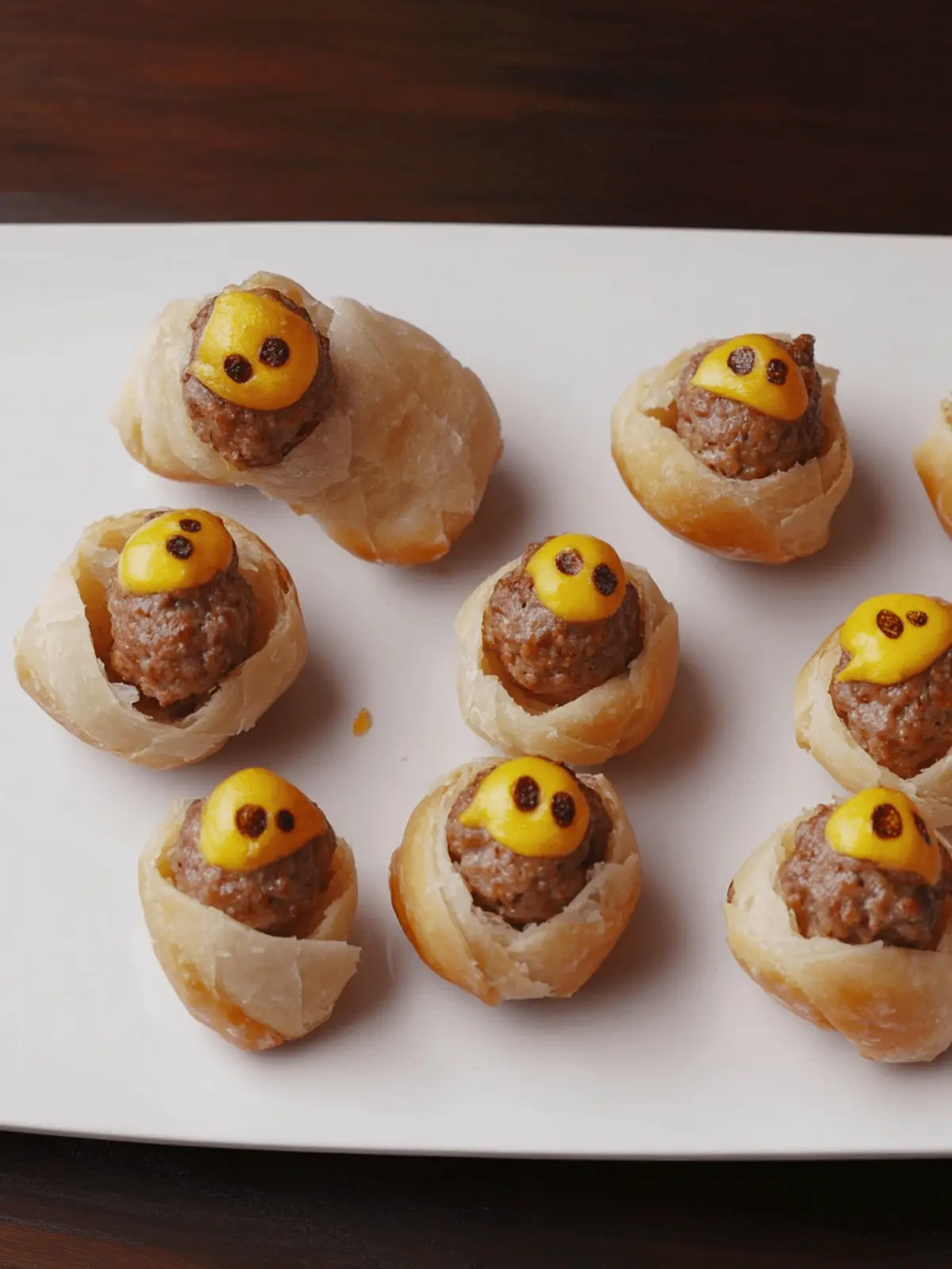 Mummy Meatballs: Quick & Fun Halloween Treats for Everyone 3 Mummy Meatballs