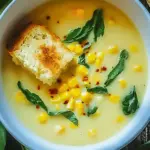 Summer Squash & Corn Soup
