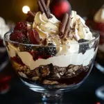 Black Forest Trifle for Christmas