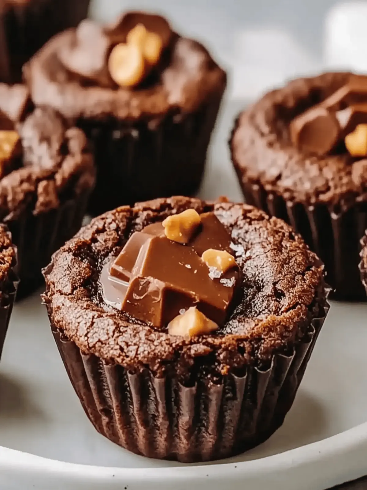 Decadent Salted Double Chocolate Peanut Butter Cookie Cups Delight 2 Salted Double Chocolate Peanut Butter Stuffed Cookie Cups