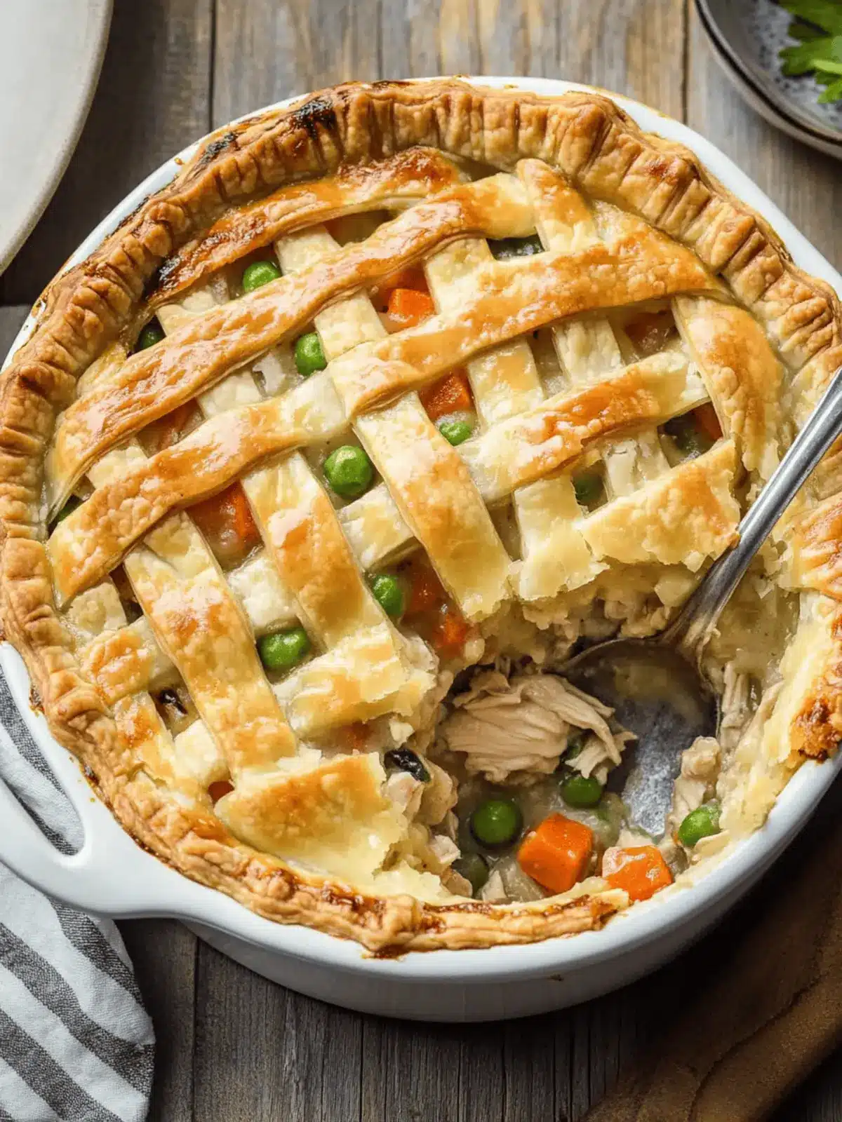 Hearty Chicken Pot Pie Casserole for Cozy Nights In 3 Chicken Pot Pie Casserole