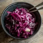 German Red Cabbage (Rotkohl) with Apples