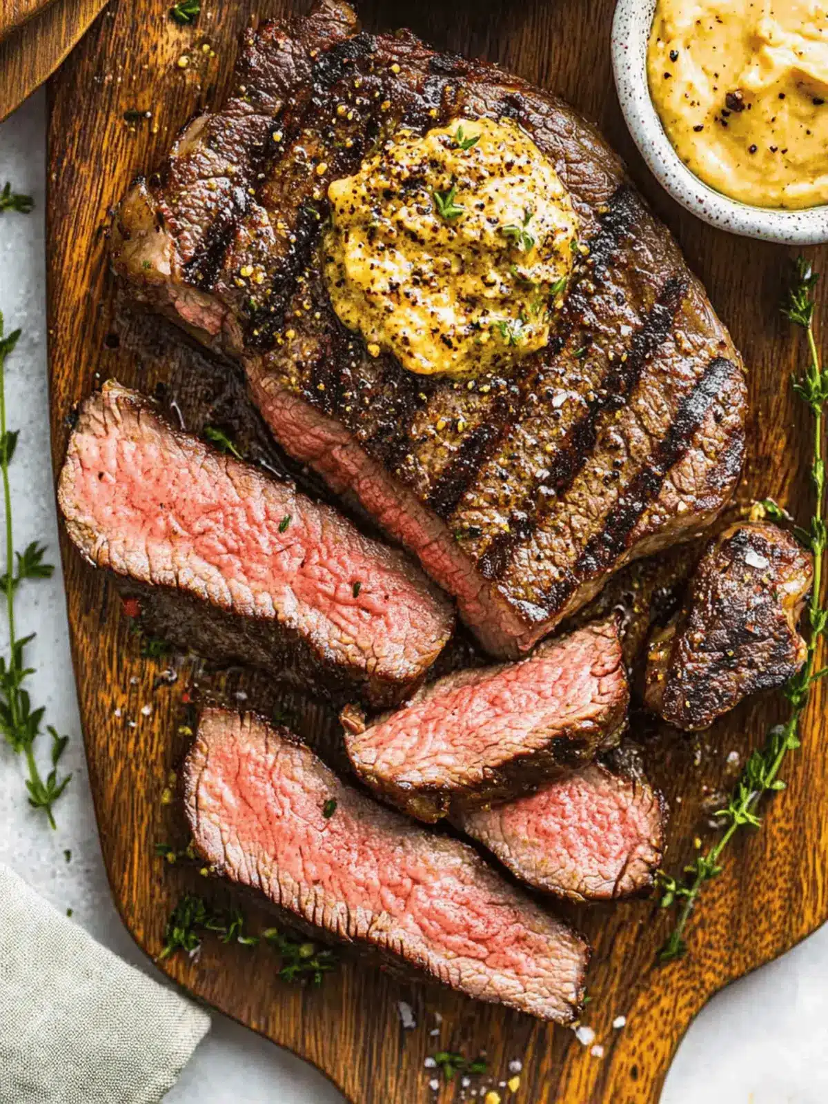 Savor Grilled Top Sirloin Steak with Cajun Butter Bliss 3 Grilled Top Sirloin Steak with Cajun Butter