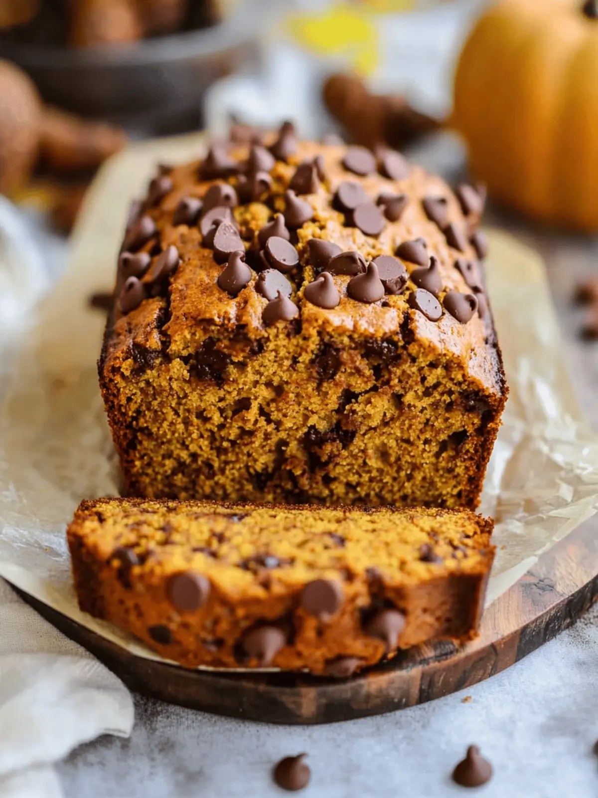 Irresistible Pumpkin Chocolate Chip Bread Made Easy 5 Pumpkin Chocolate Chip Bread