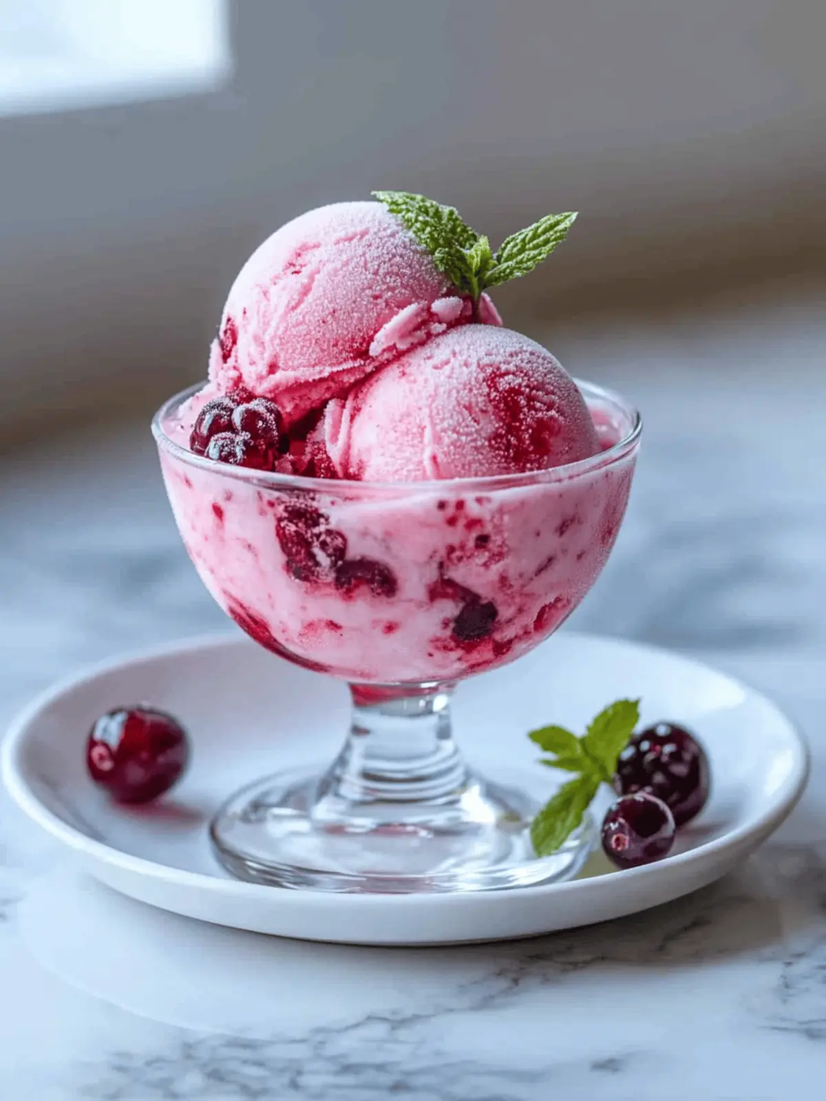 Cranberry Ice Recipe