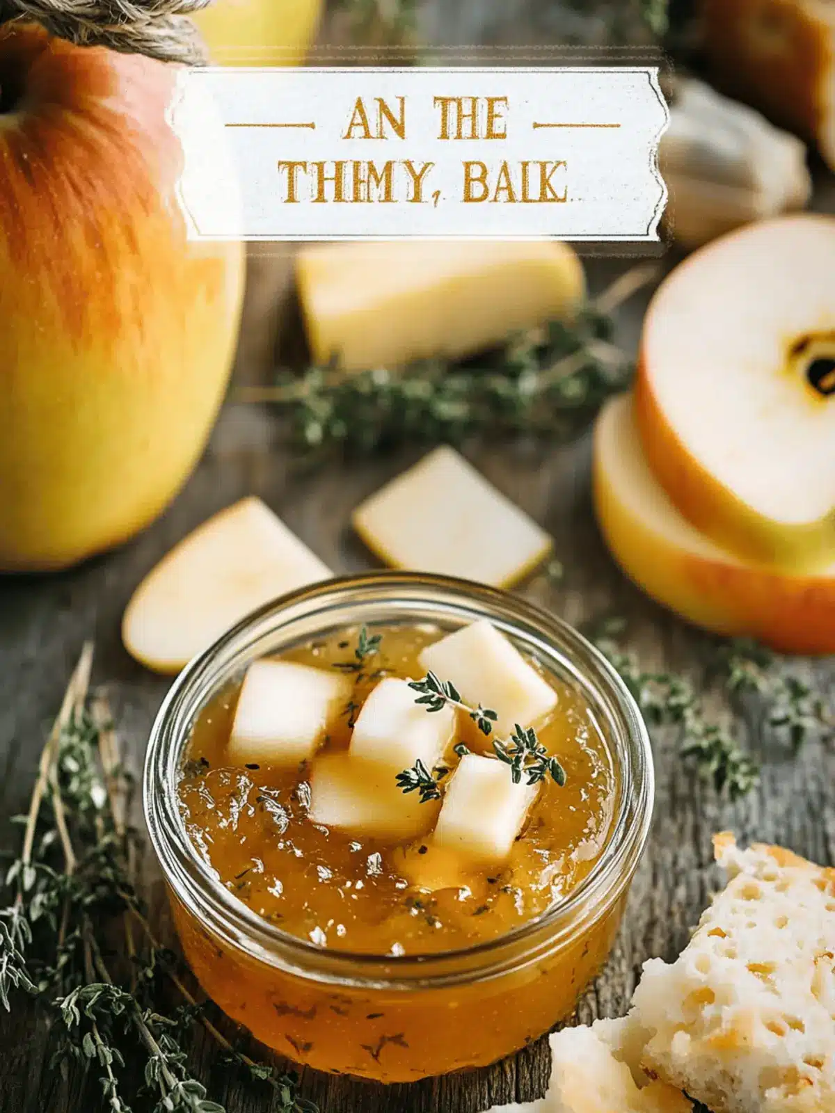 Delicious Apple Thyme Jam Recipe for Every Home Chef 2 Apple Thyme Jam Recipe