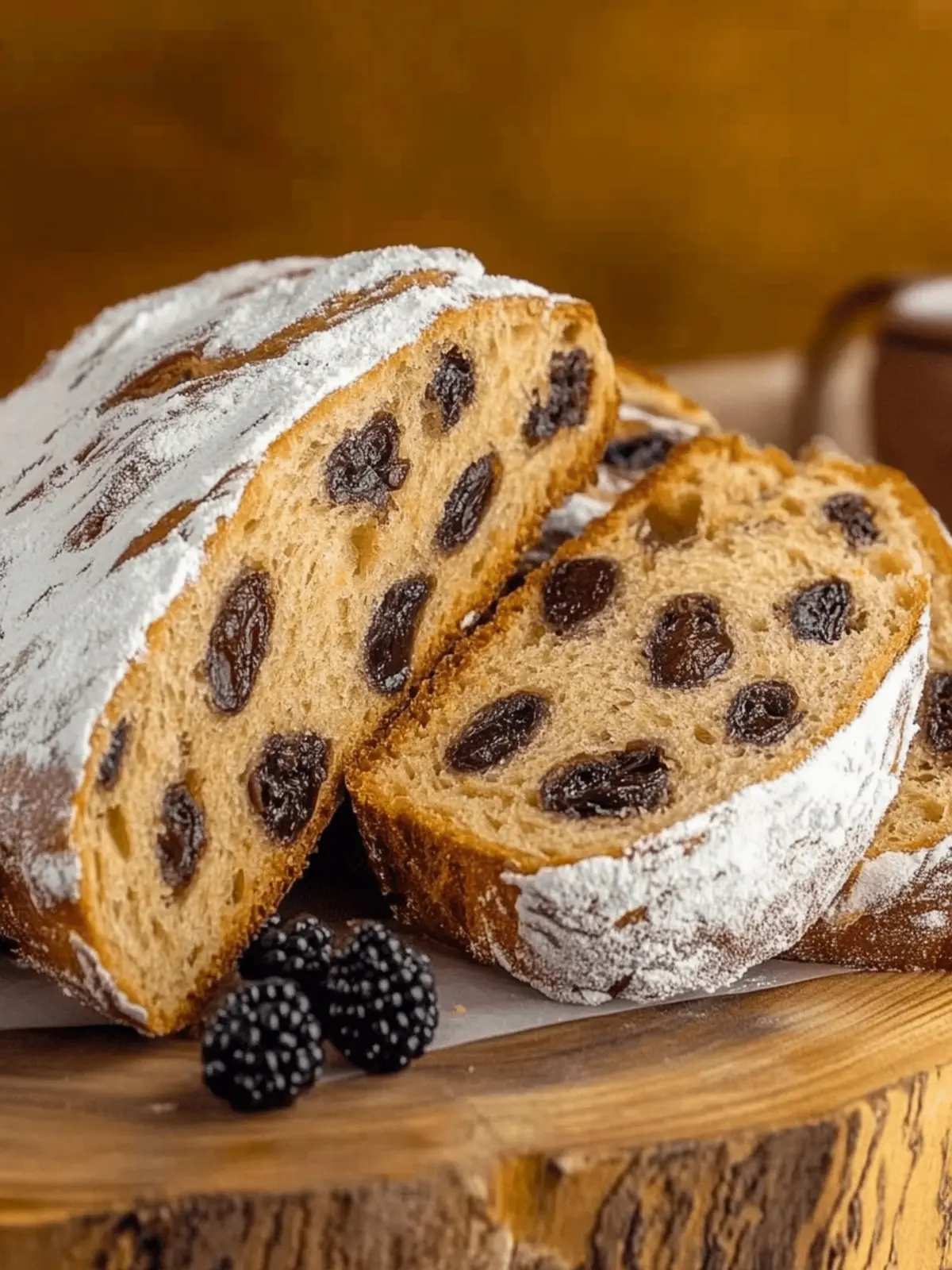 Homemade Stollen Bread