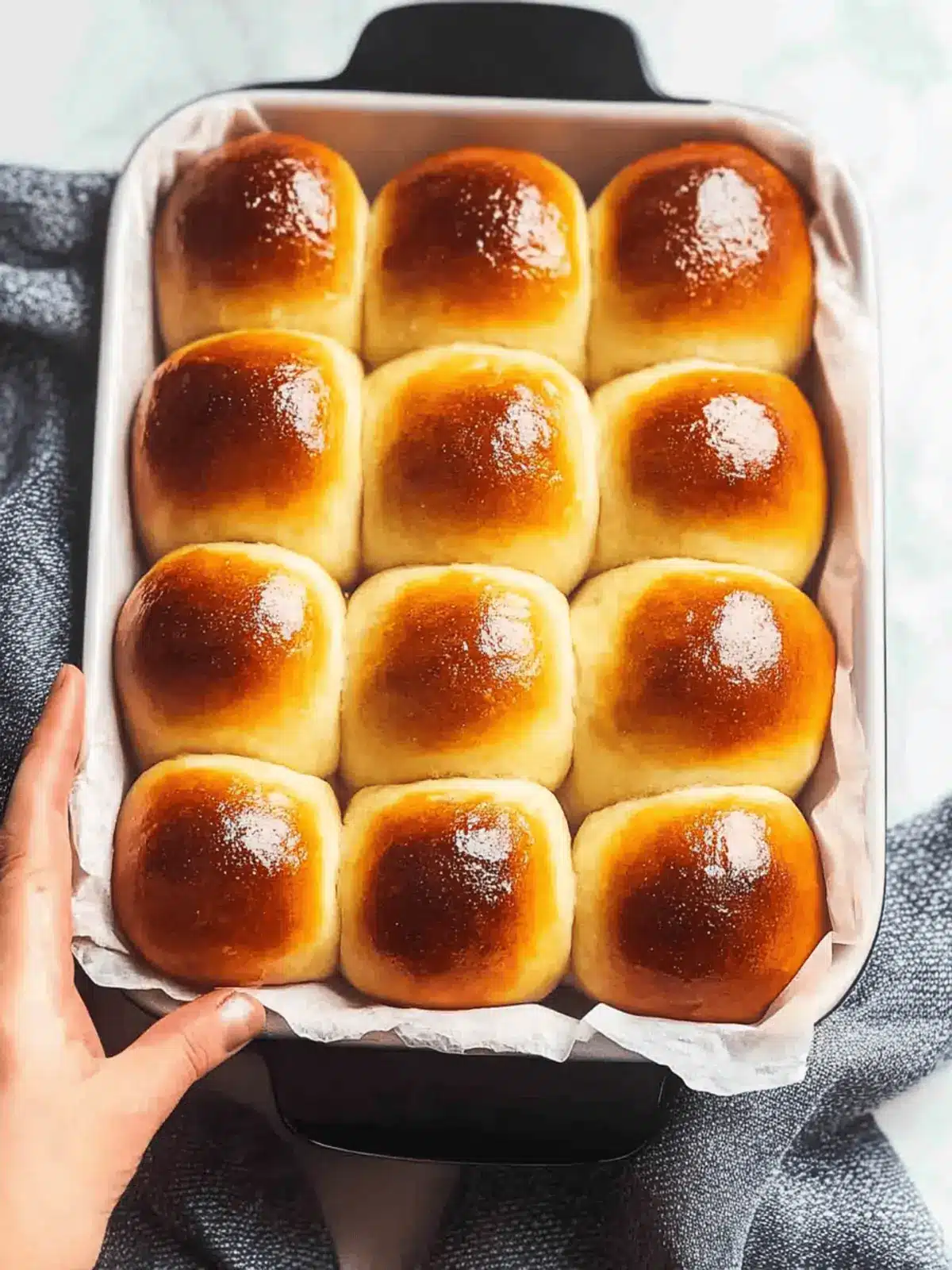 Fluffy Easy Homemade Dinner Rolls for Your Family Feast 3 Easy Homemade Dinner Rolls