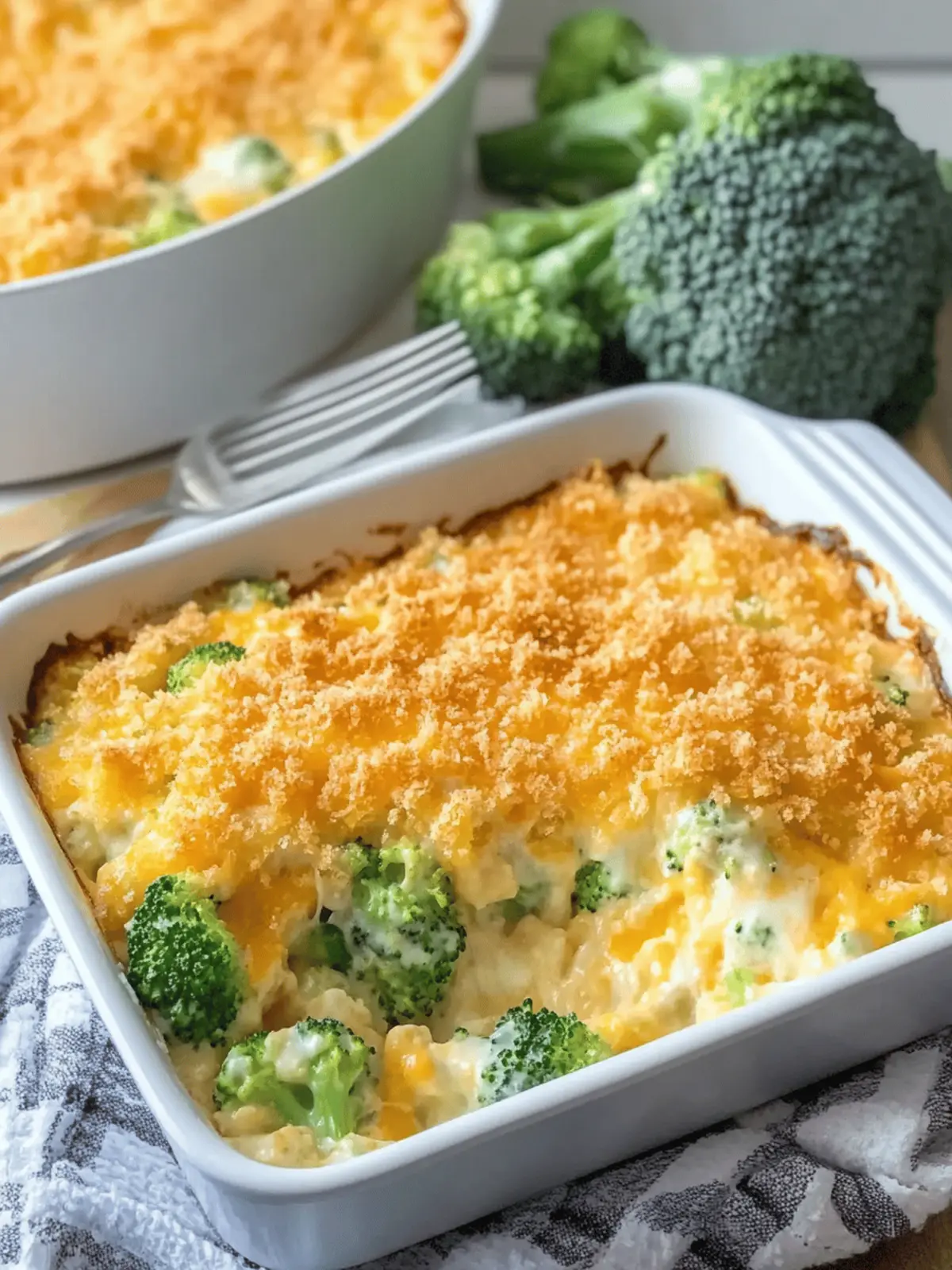 Creamy Broccoli Cheese Casserole for Cozy Nights In 3 Broccoli Cheese Casserole