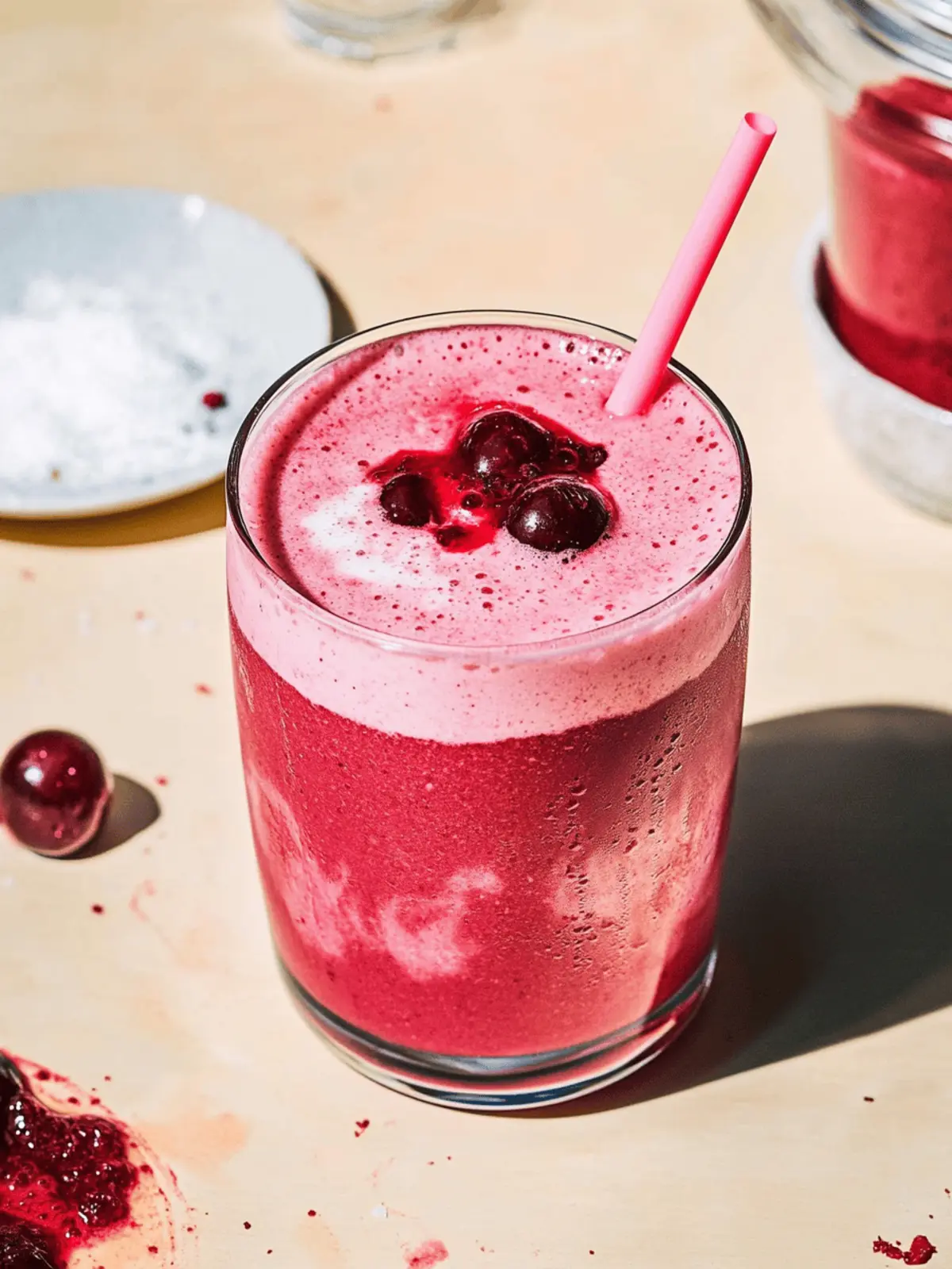 Delicious Sweet Cherry Smoothie for a Tropical Twist 4 Sweet Cherry Smoothie