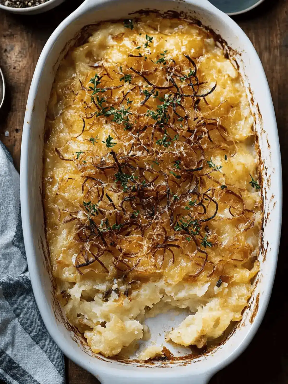 French Onion Funeral Potatoes