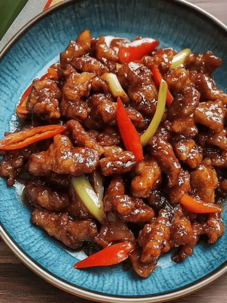 Crispy Chilli Beef (with Sweet Chilli)