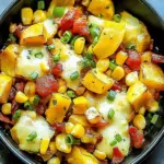Sheet Pan Sweet Corn Summer Squash Breakfast Hash
