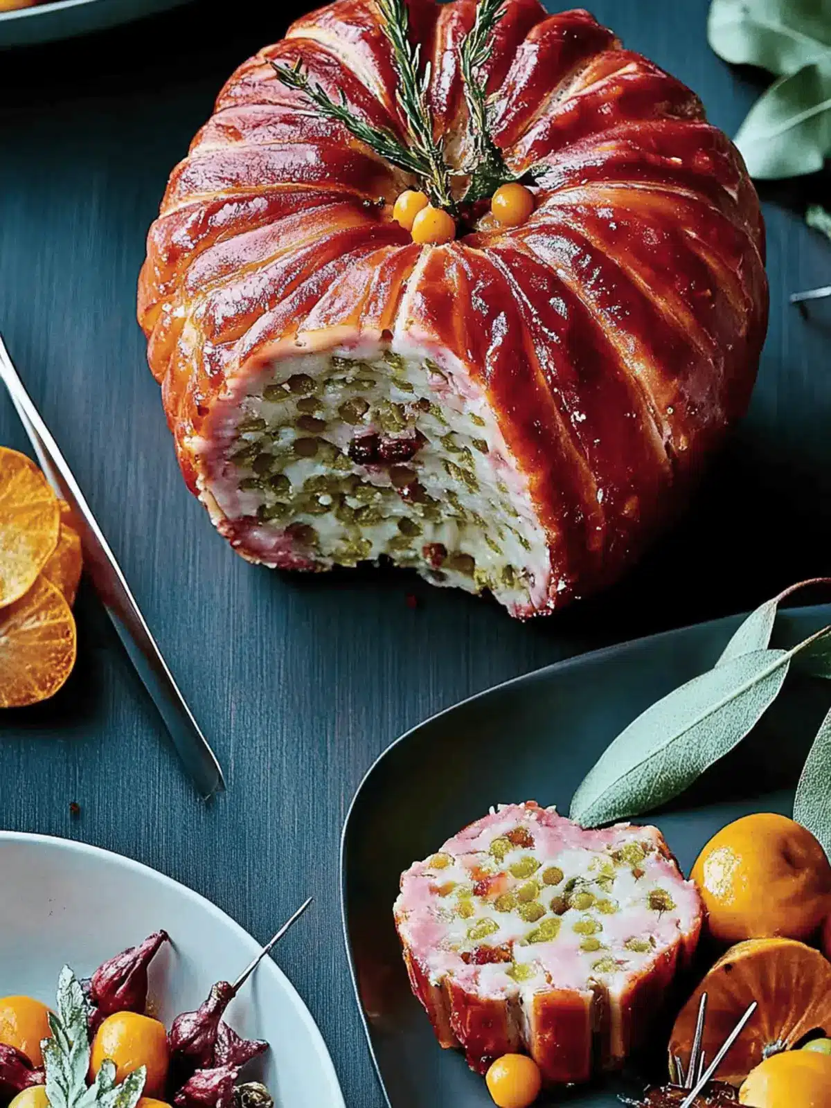 Delicious Stuffing Pin Cushion Wrapped in Bacon Bliss 4 Stuffing pin cushion