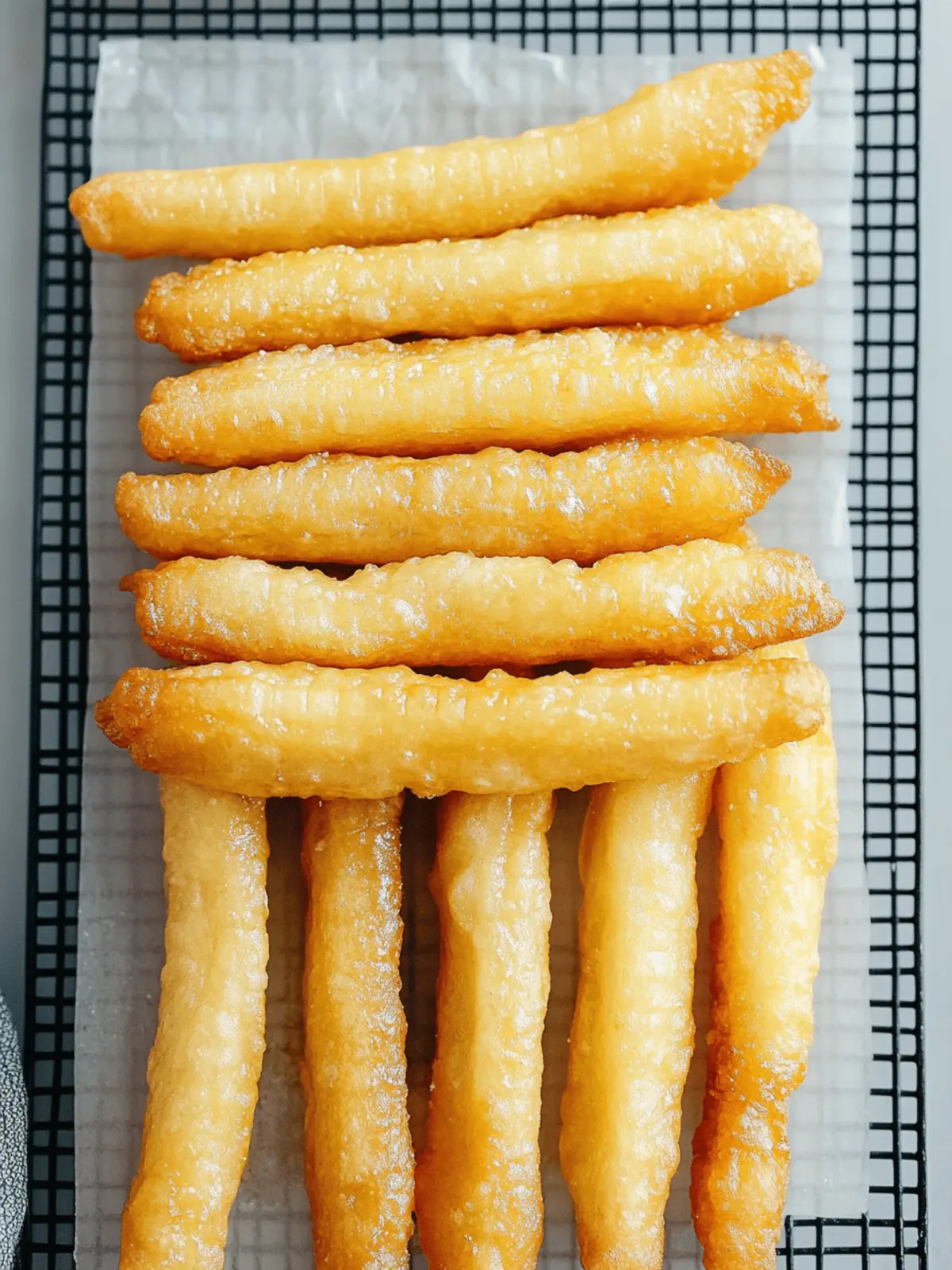 Crispy Youtiao: Irresistible Chinese Doughnut Sticks Recipe 4 Youtiao-Chinese Doughnut Sticks