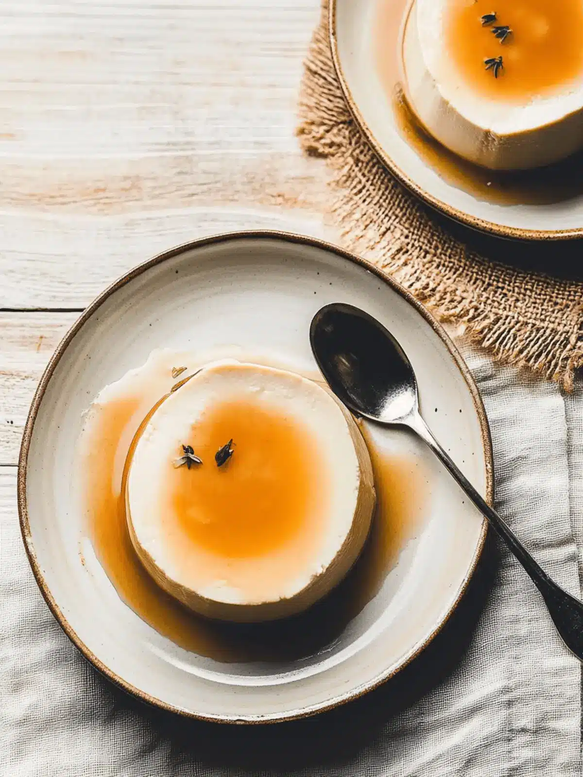 Creamy Vegan Tofu Purin: A Silky Sweet Delight to Savor 5 Vegan Tofu Purin